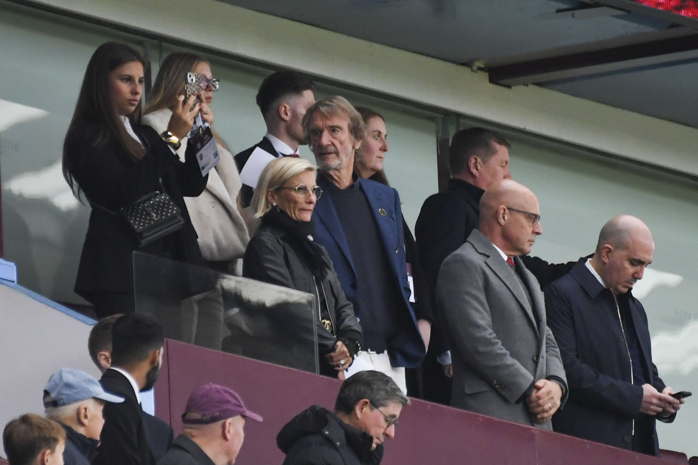 Ratcliffe flies in to watch Man United draw at Aston Villa with pressure mounting on Ten Hag