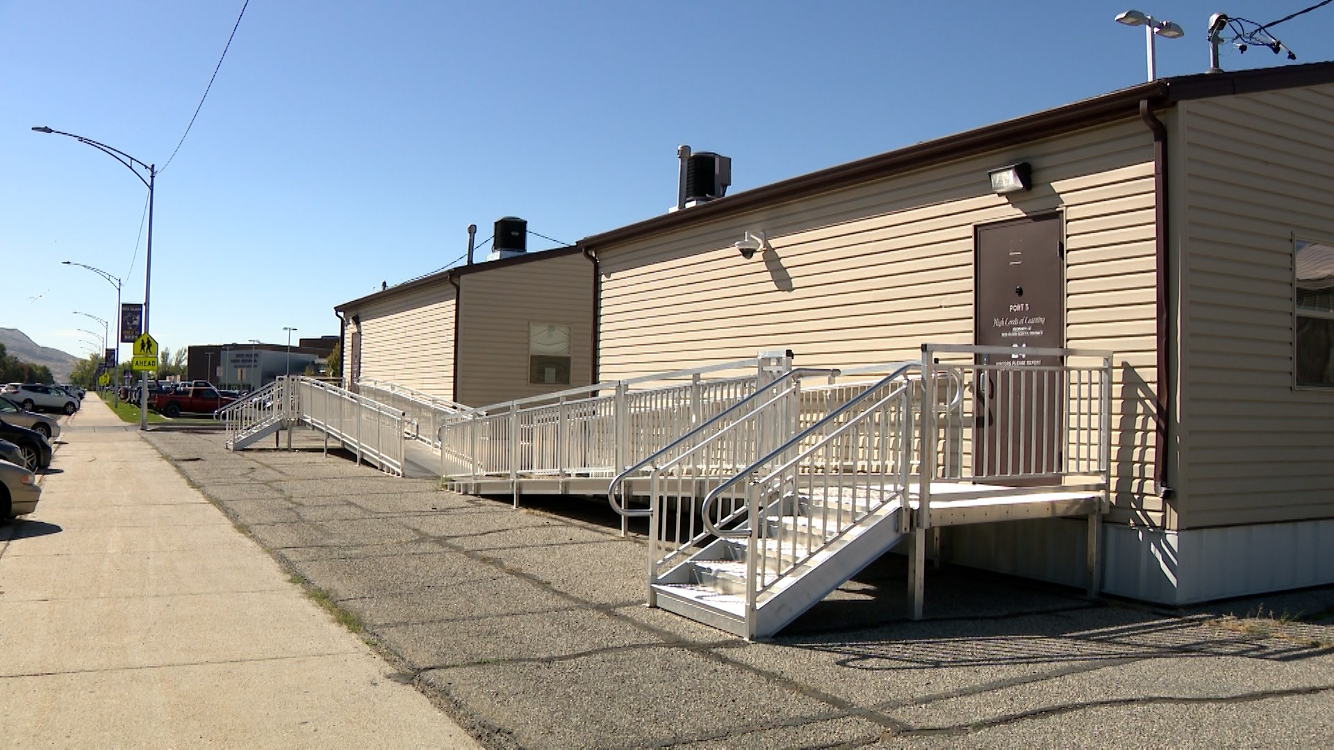 Portables are being used as extra classrooms at schools in the Box Elder School District.