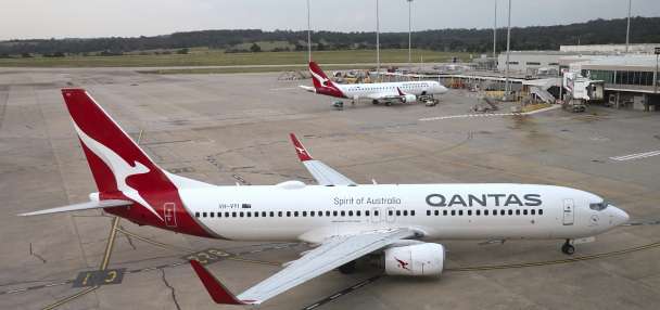 Qantas Airways apologizes after R-rated film reportedly airs on every screen during flight