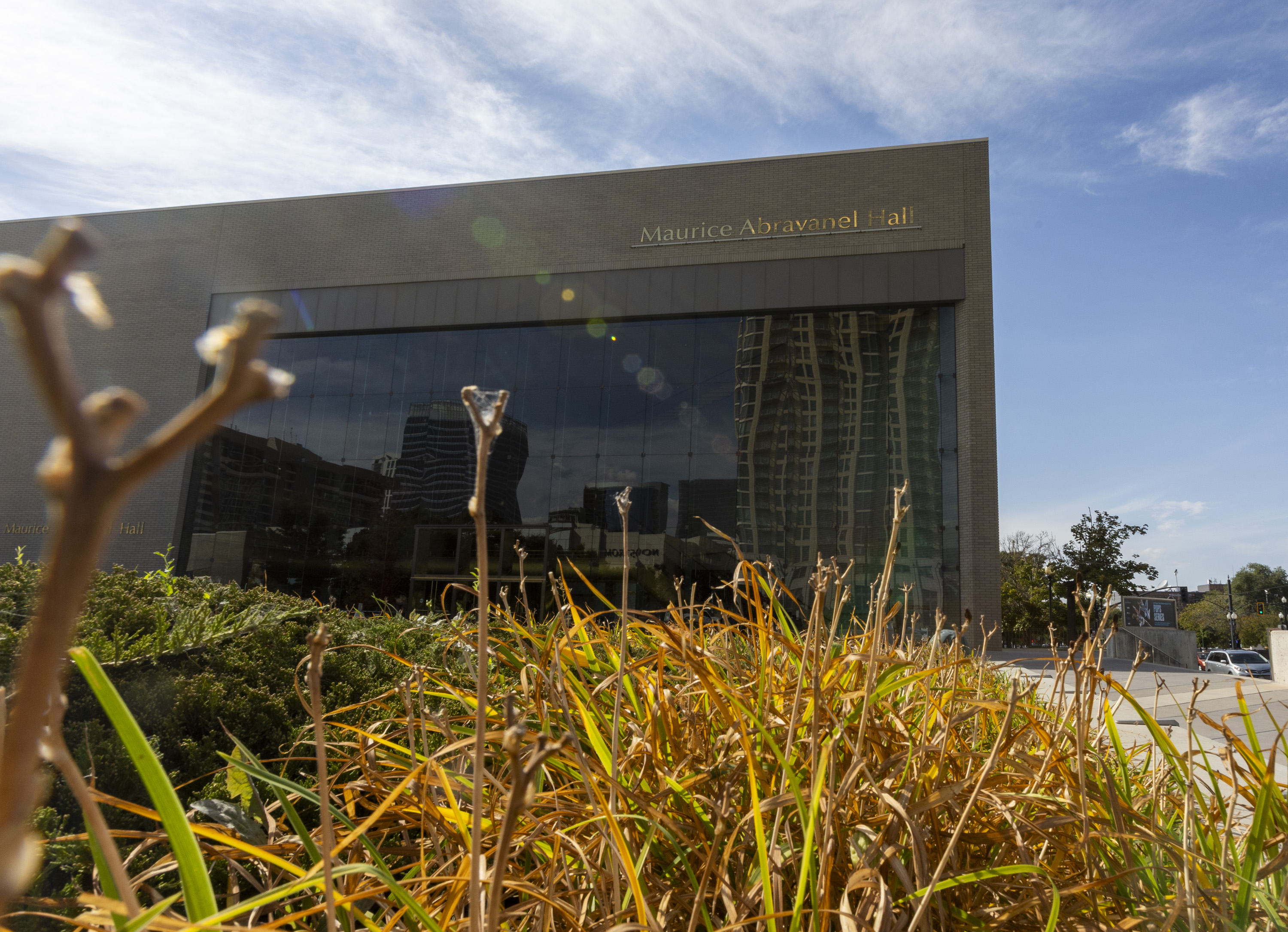 Maurice Abravanel Hall in Salt Lake City on Tuesday. Salt Lake County passed a resolution committing to preserve the performing arts hall in downtown Salt Lake City.