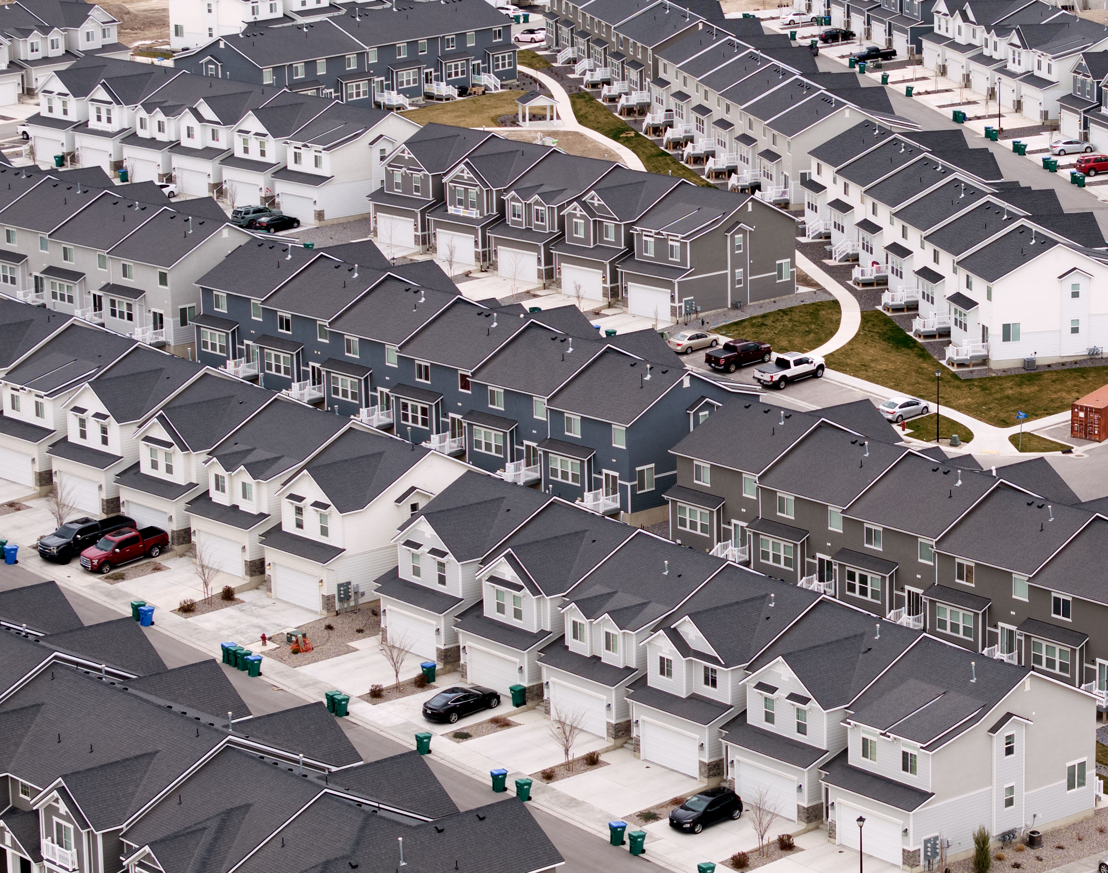 New homes in the Cold Spring Ranch community in Lehi March 28. According to estimates released Tuesday, Utah's population is projected to surpass 4 million by 2033.