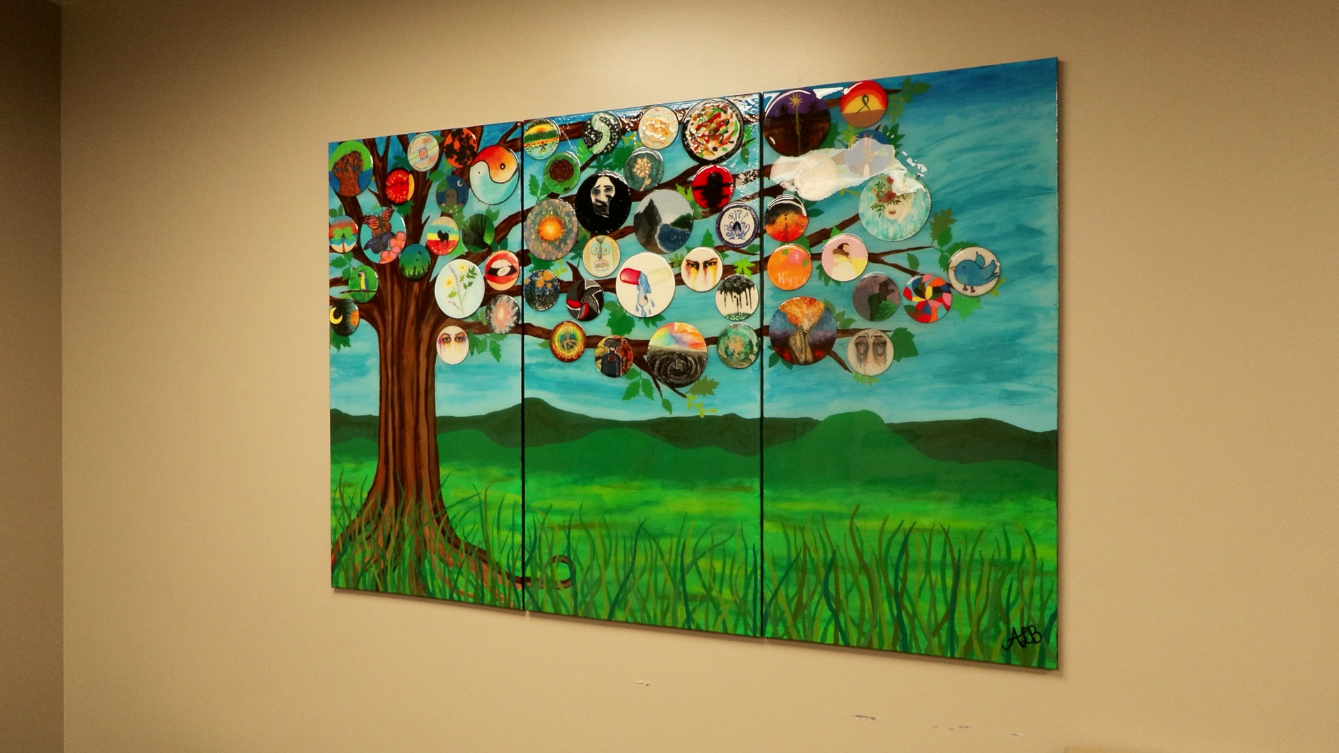 An art project at Utah Valley Hospital is providing a safe space for patients to express themselves.