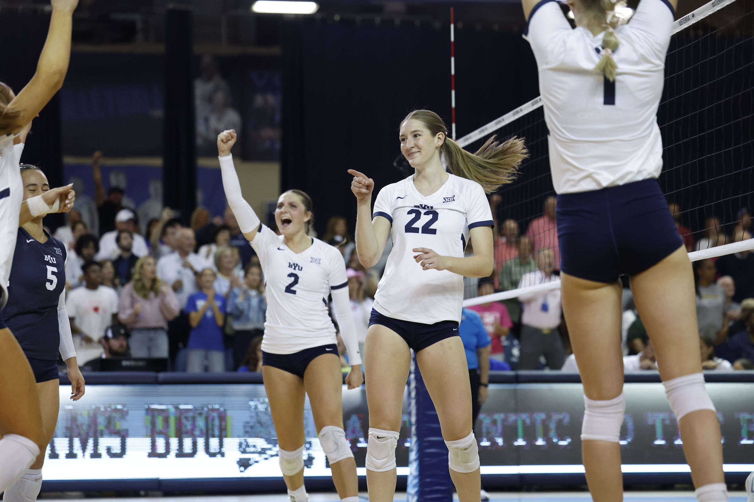 No. 23 BYU women's volleyball snaps 2-match skid with 3-0 upset of No. 18 Baylor