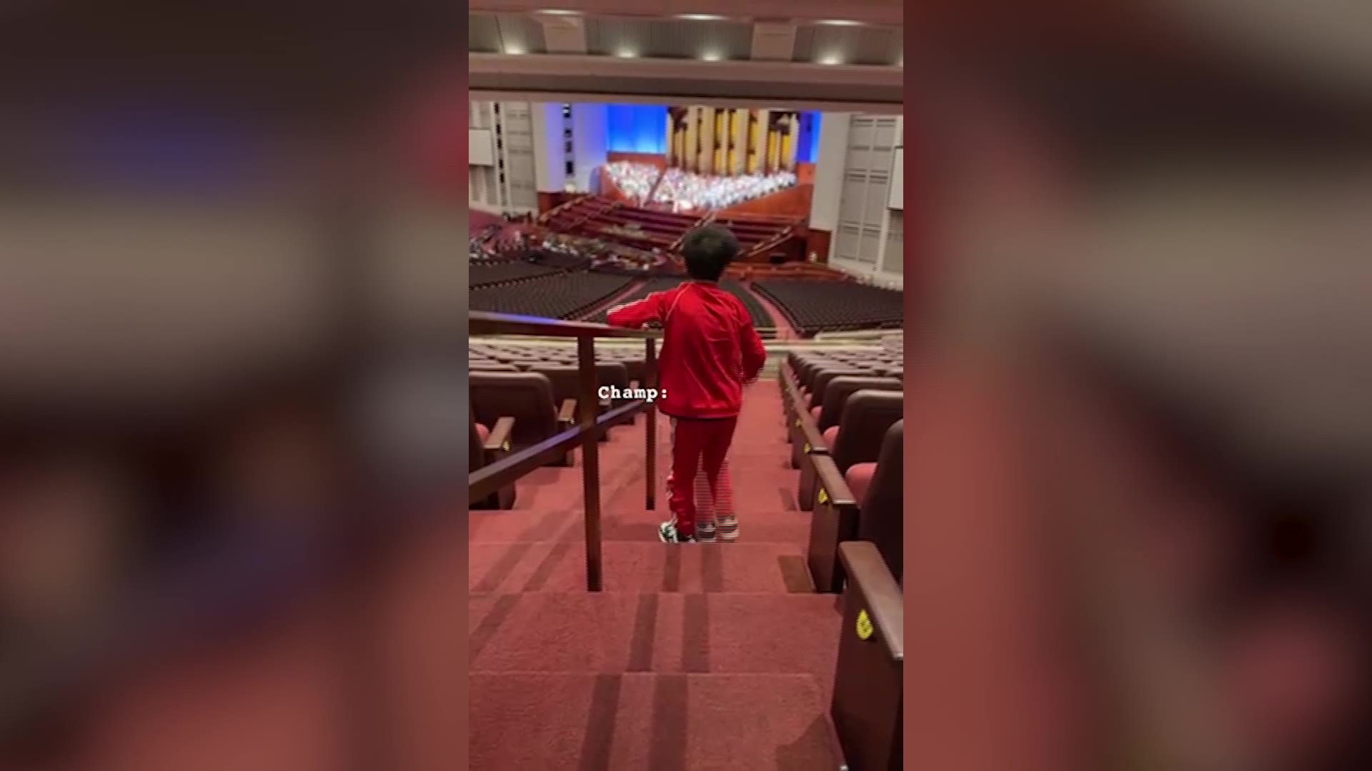 An 11-year-old boy's reaction to Tabernacle Choir practice