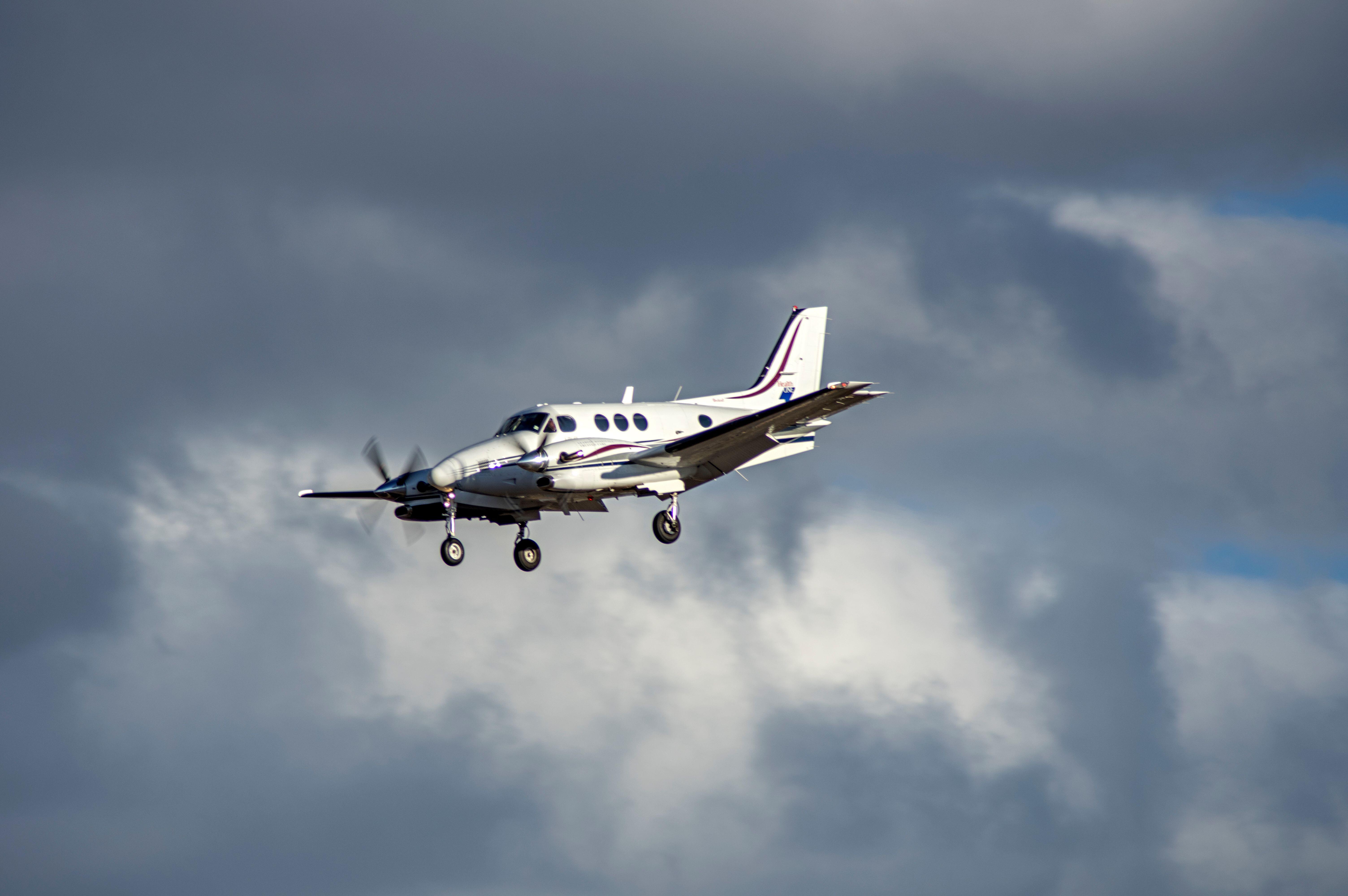 Authorities said the wife of the pilot of a plane landed the aircraft safely in California after he suffered a medical emergency that turned fatal on Oct. 4.