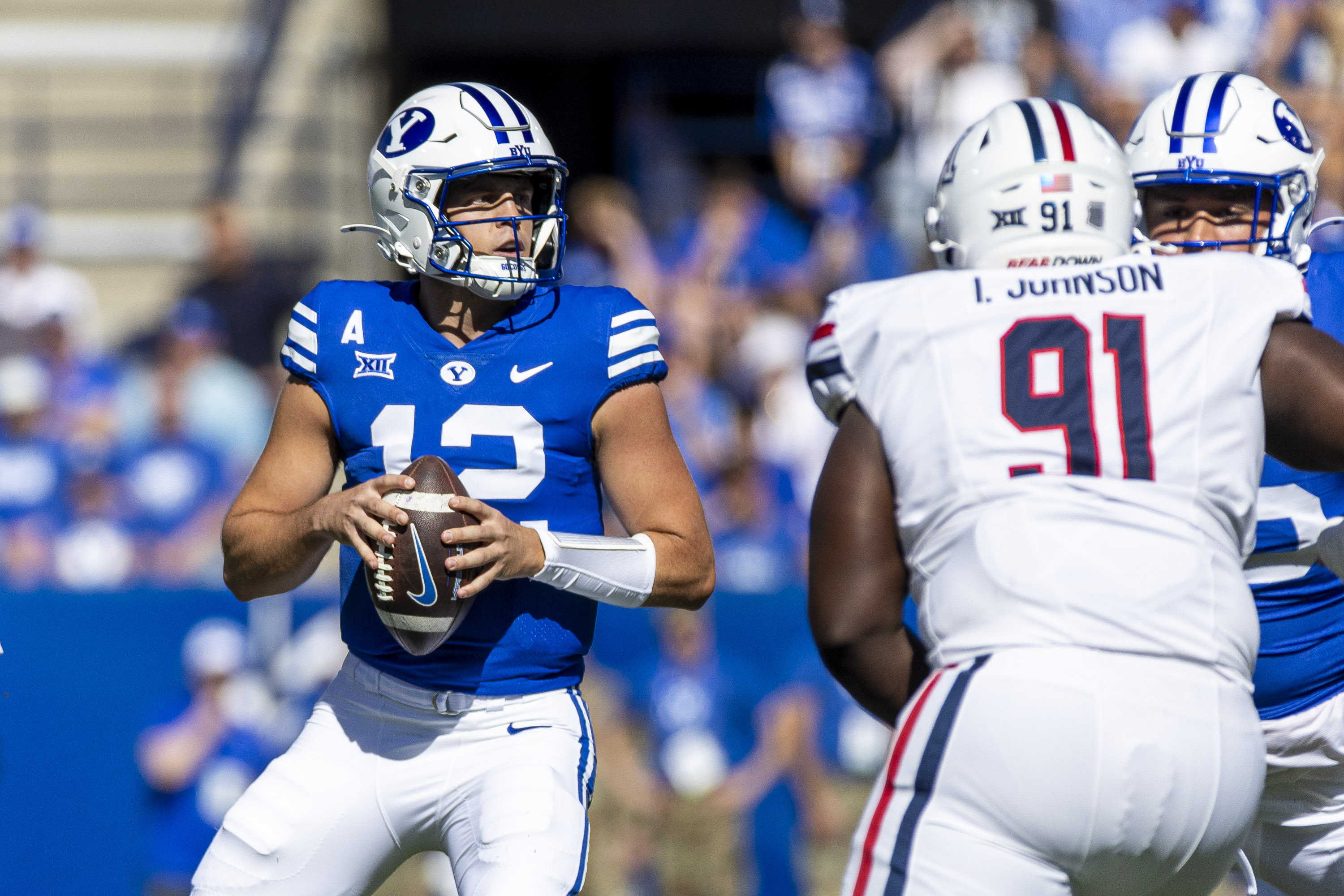 Everything's coming up royal for No. 14 BYU, now 6-0 for 6th time in school history