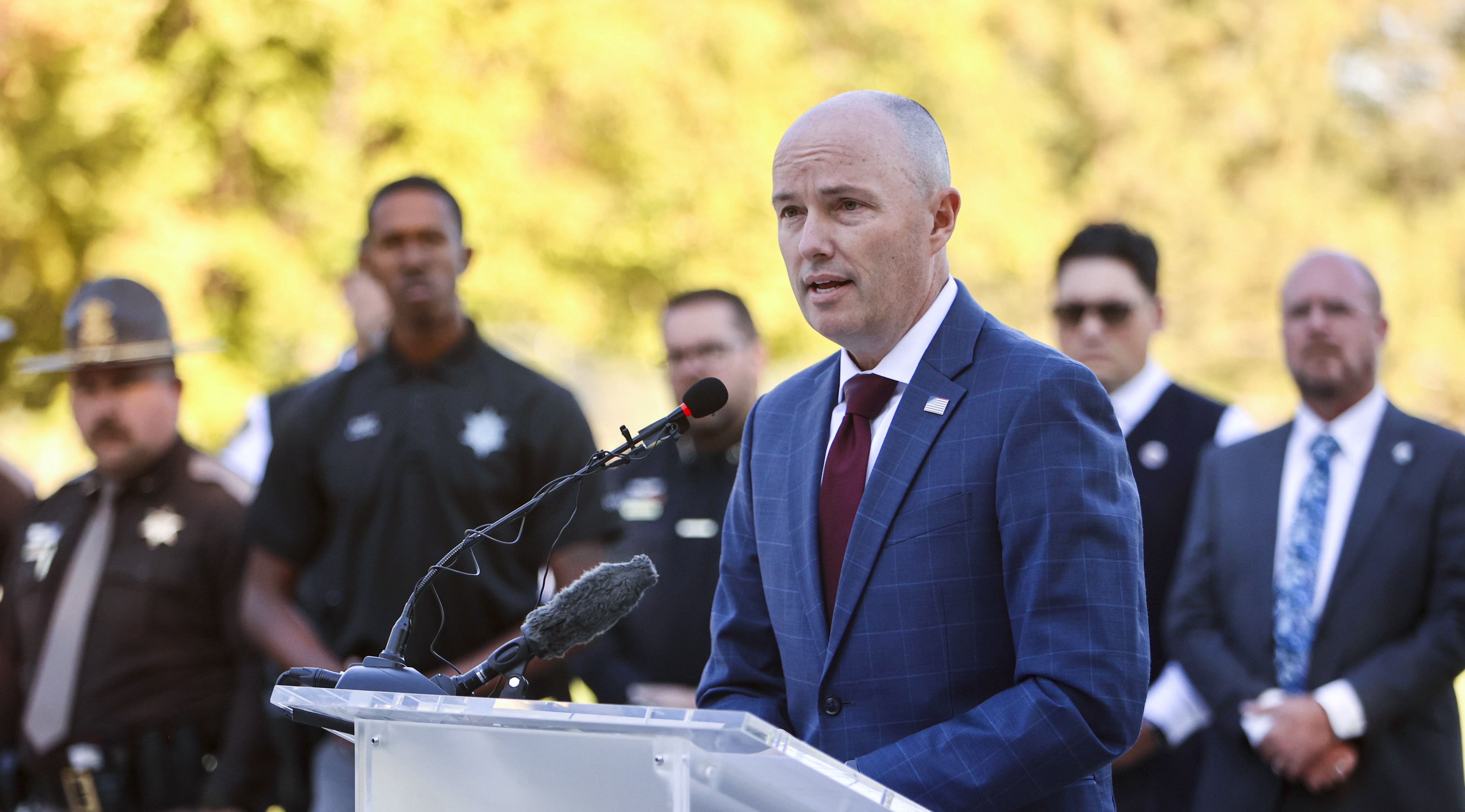 Utah Gov. Spencer Cox on Tuesday announced a new task force to combat the fentanyl crisis in Utah, which has seen a "skyrocketing" number of pill seizures.