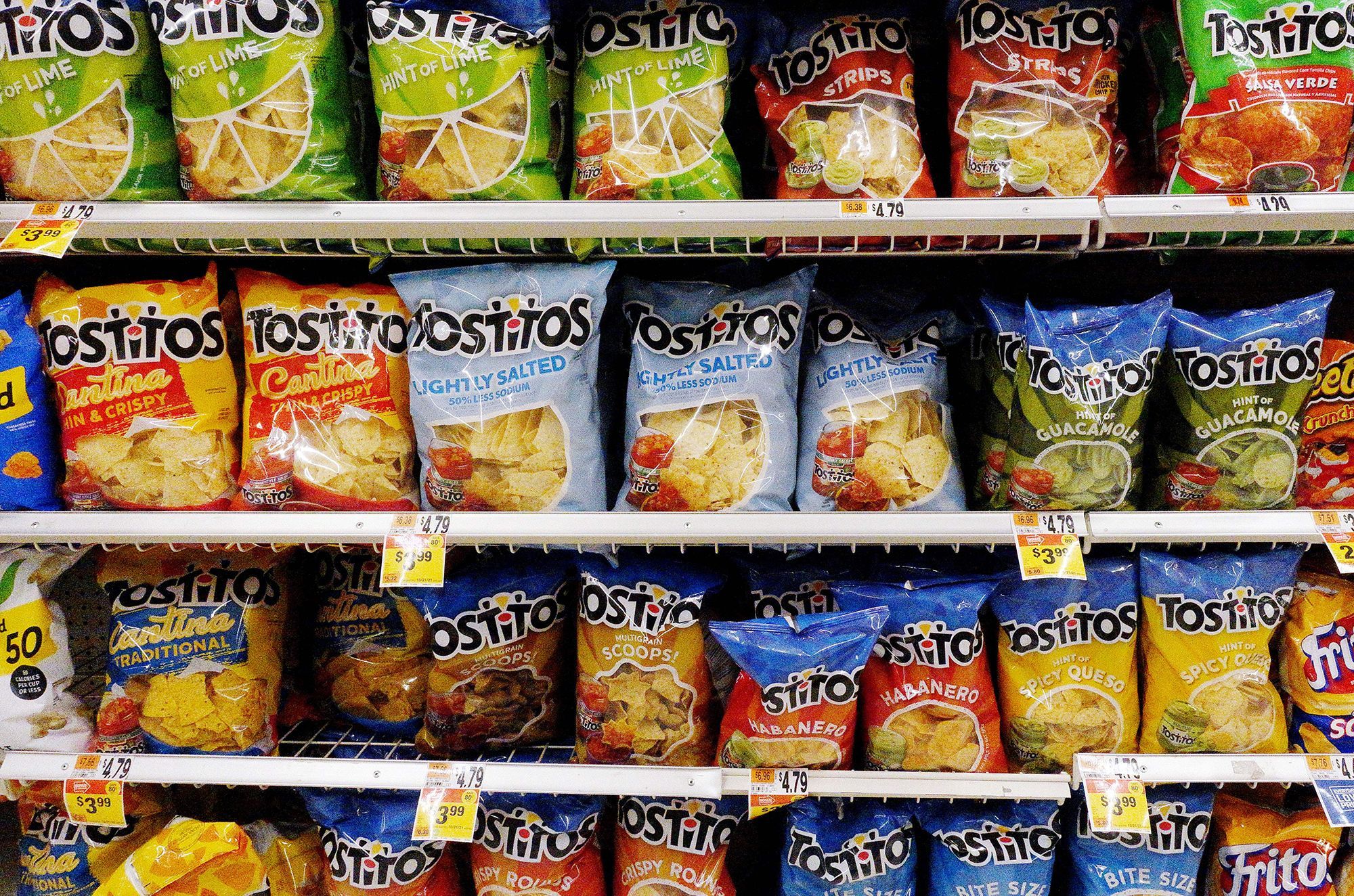 PepsiCo is unshrinking shrinkflation. Tostitos is adding 20% more chips to its XXL bags.