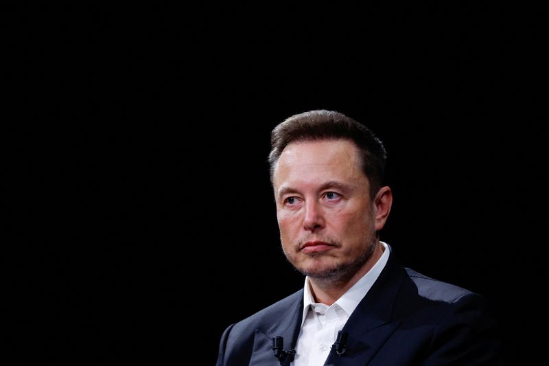 Elon Musk, Chief Executive Officer of SpaceX and Tesla speaks in Paris, France, June 16, 2023. SpaceX has sued a California commission in federal court, accusing panel members of political bias.