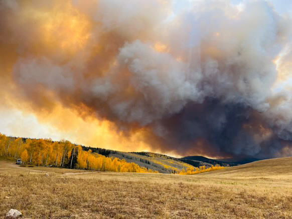 Utah town Hanna praying for snow as Yellow Lake Fire looms