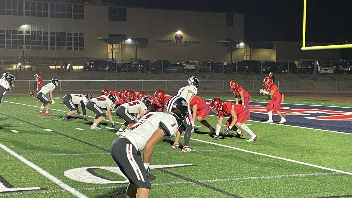 Park City defeats Springville 17-14 on Oct. 17, 2024 in Springville.