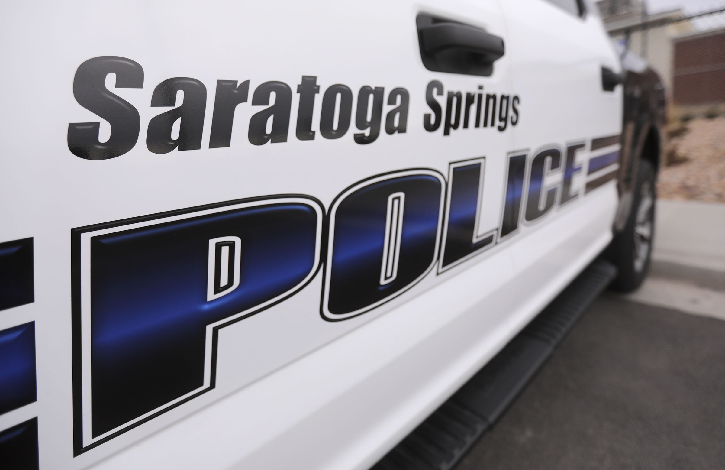 A man is injured and in custody after being involved in a police shooting in Saratoga Springs Thursday afternoon. 