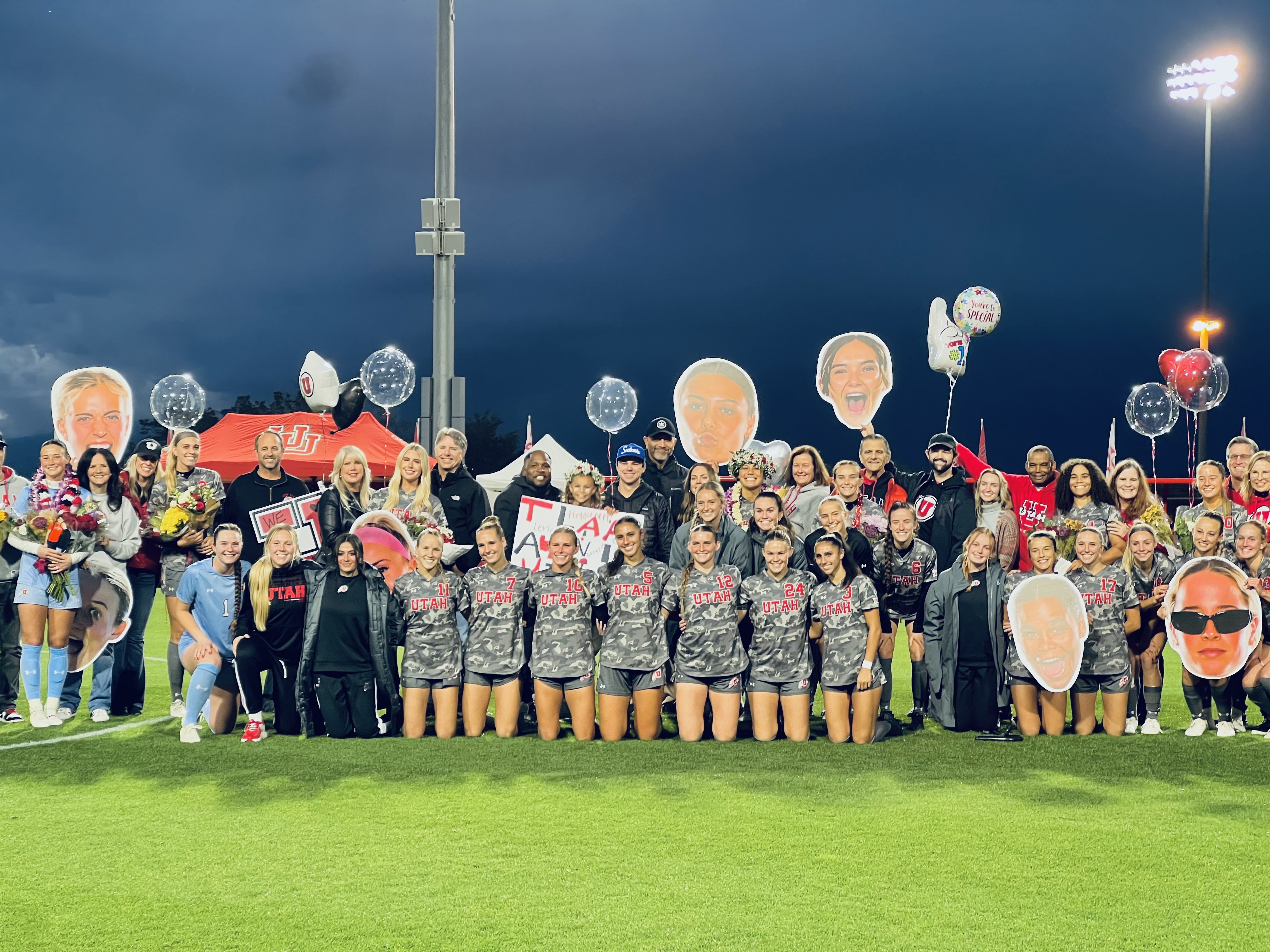 Utah women's soccer claims 1-0 win over Houston on rain-soaked senior night