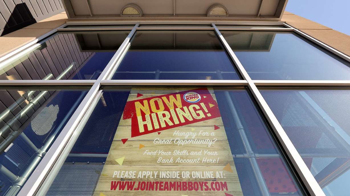 With a national unemployment rate of 4.1%, Utah's August job report falls just under that with an adjusted average of 3.3%, the Department of Workforce Services reported.