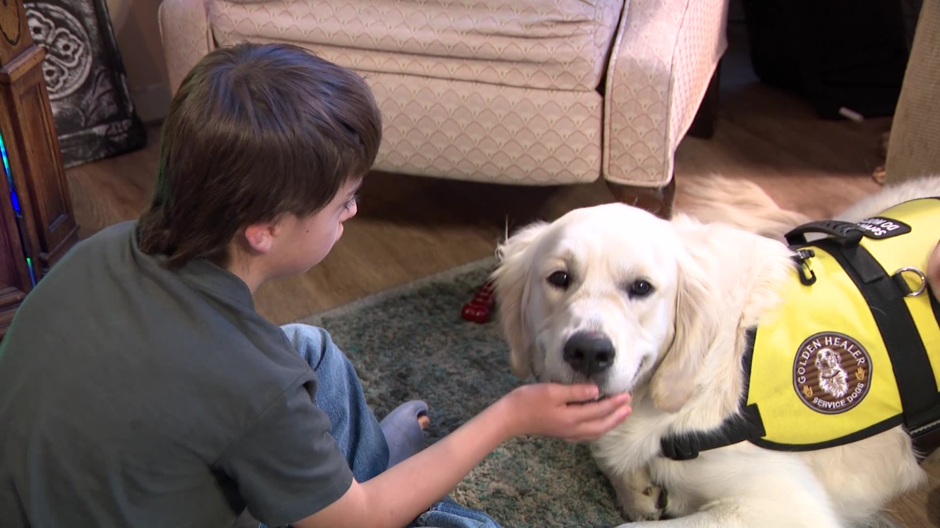 Worth the wait: Son with Down syndrome gets service dog