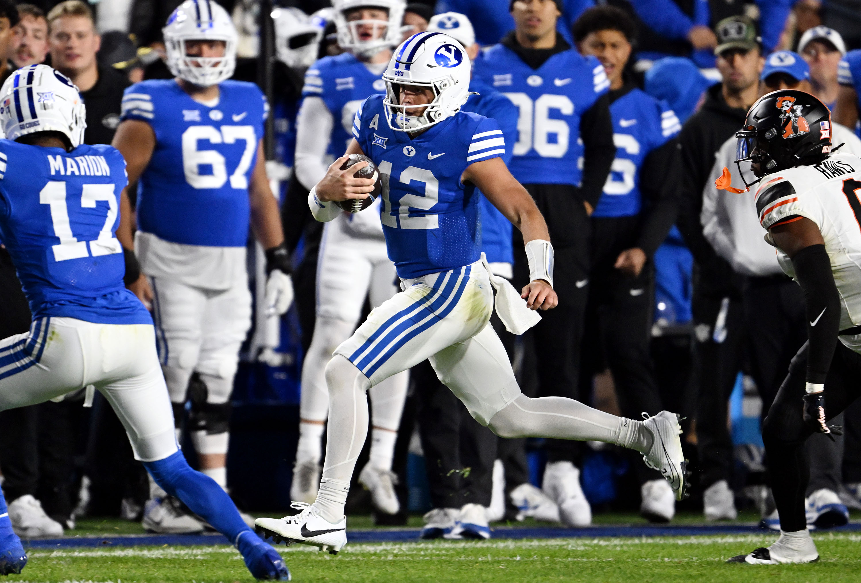 Jake Retzlaff’s final prayer to Darius Lassiter keeps No. 13 BYU undefeated