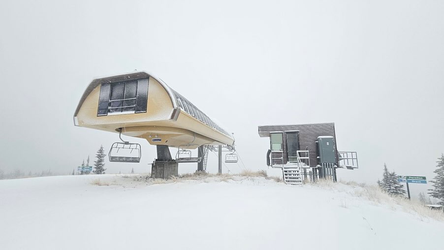 Brian Head Resort gets hit hard by first snow of the season