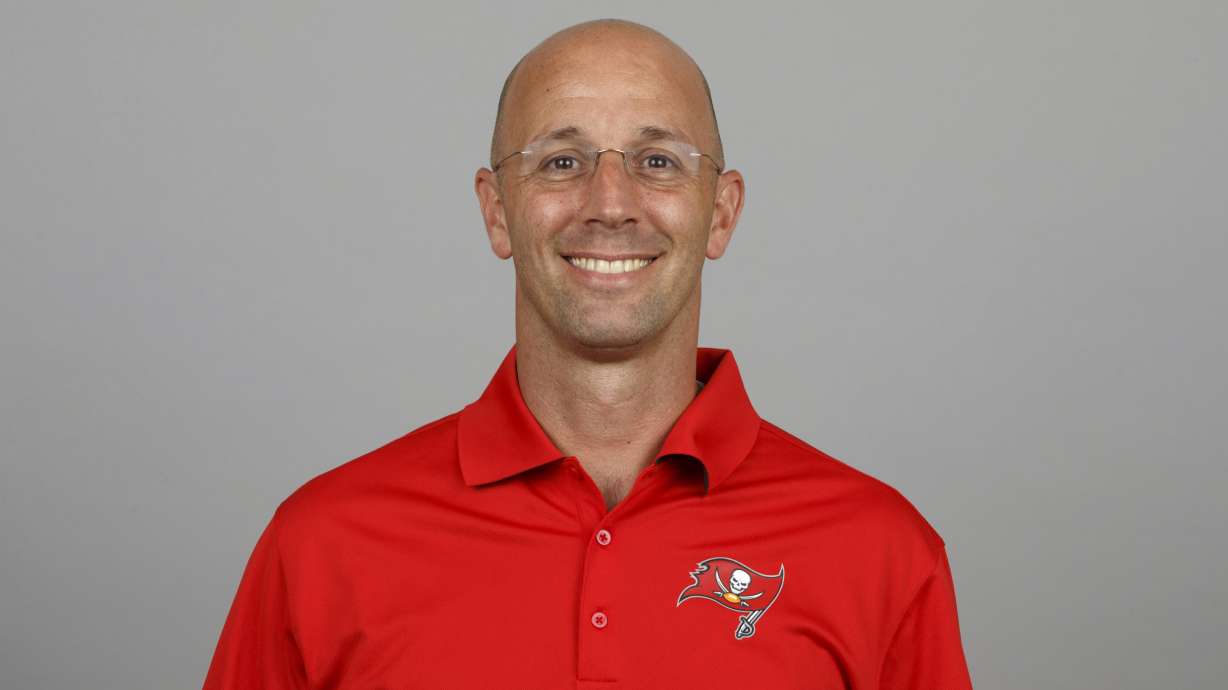 This is a photo of Mike Bajakian of the Tampa Bay Buccaneers NFL football team. This image reflects the Tampa Bay Buccaneers active roster as of Tuesday, July 10, 2018.