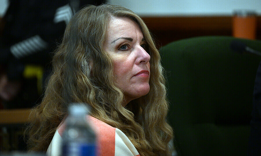 Court proceedings for Lori Vallow Daybell, seen in this undated photo, have been put on hold in Arizona while officials determine whether she’s competent to stand trial.