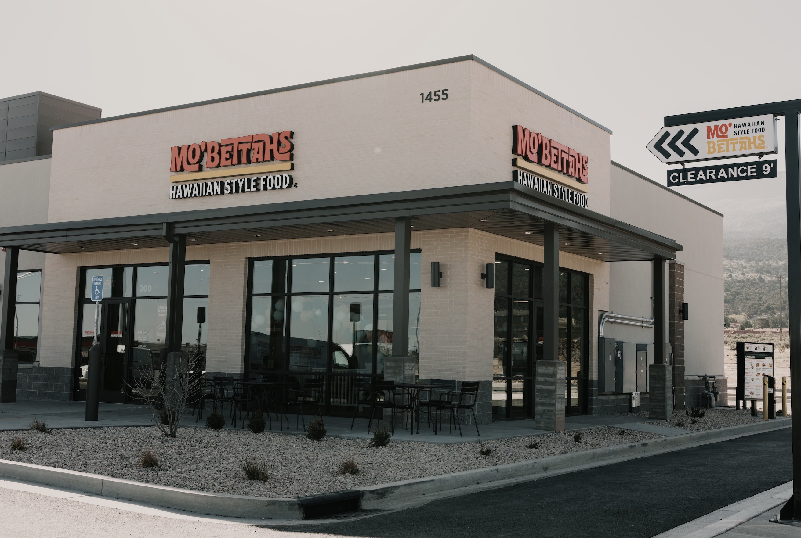 The exterior of Mo' Bettahs Hawaiian Style Food in Cedar City. The chain, which started in Utah in 2008, was acquired by a pair of out-of-state investment firms, the companies involved announced on Tuesday.