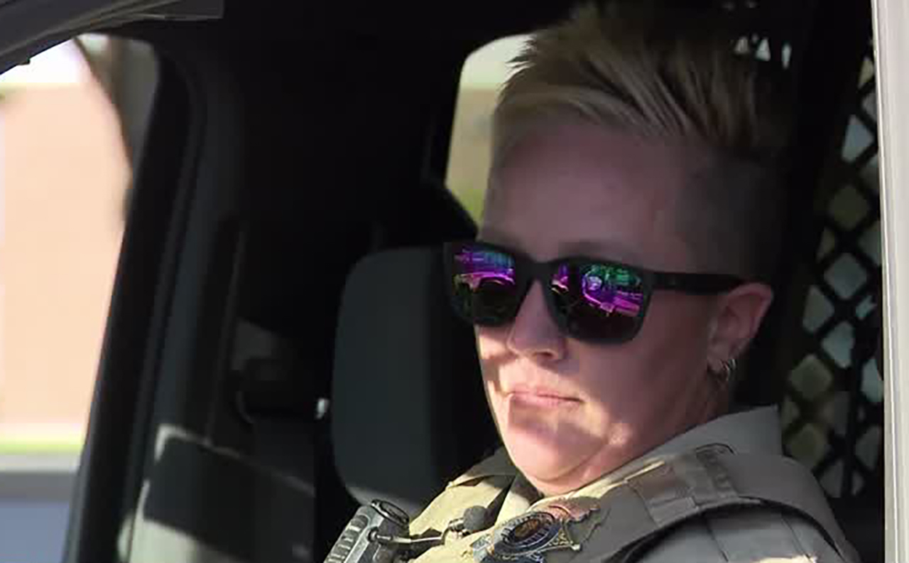 Utah County sheriff's deputy Allyson Monsen tracked down a suspect in an illegal joyride in Payson two months later.