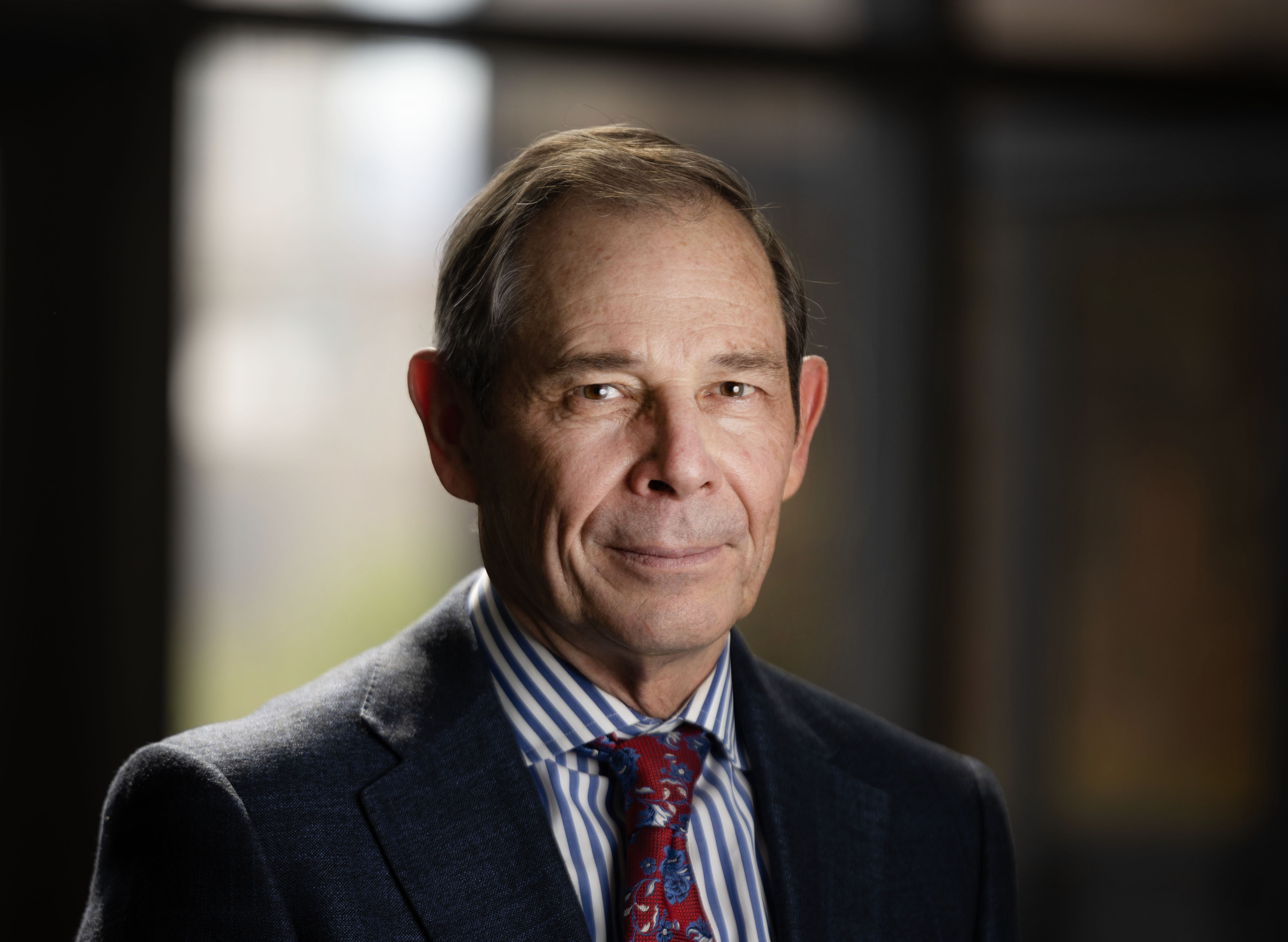 U.S. Senate candidate and 3rd District Rep. John Curtis is photographed in Salt Lake City on April 24.