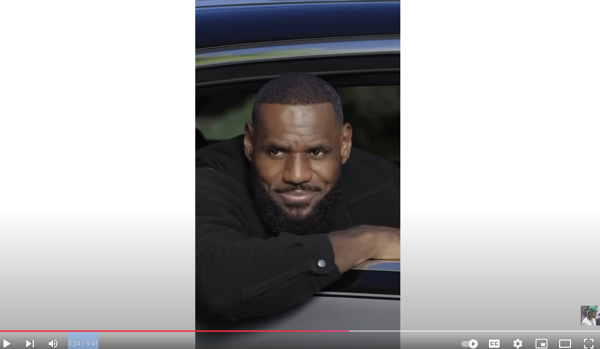 The son of NBA legend LeBron James isn't immune to rookie hazing, particularly from his father, in a new Nike commercial. 