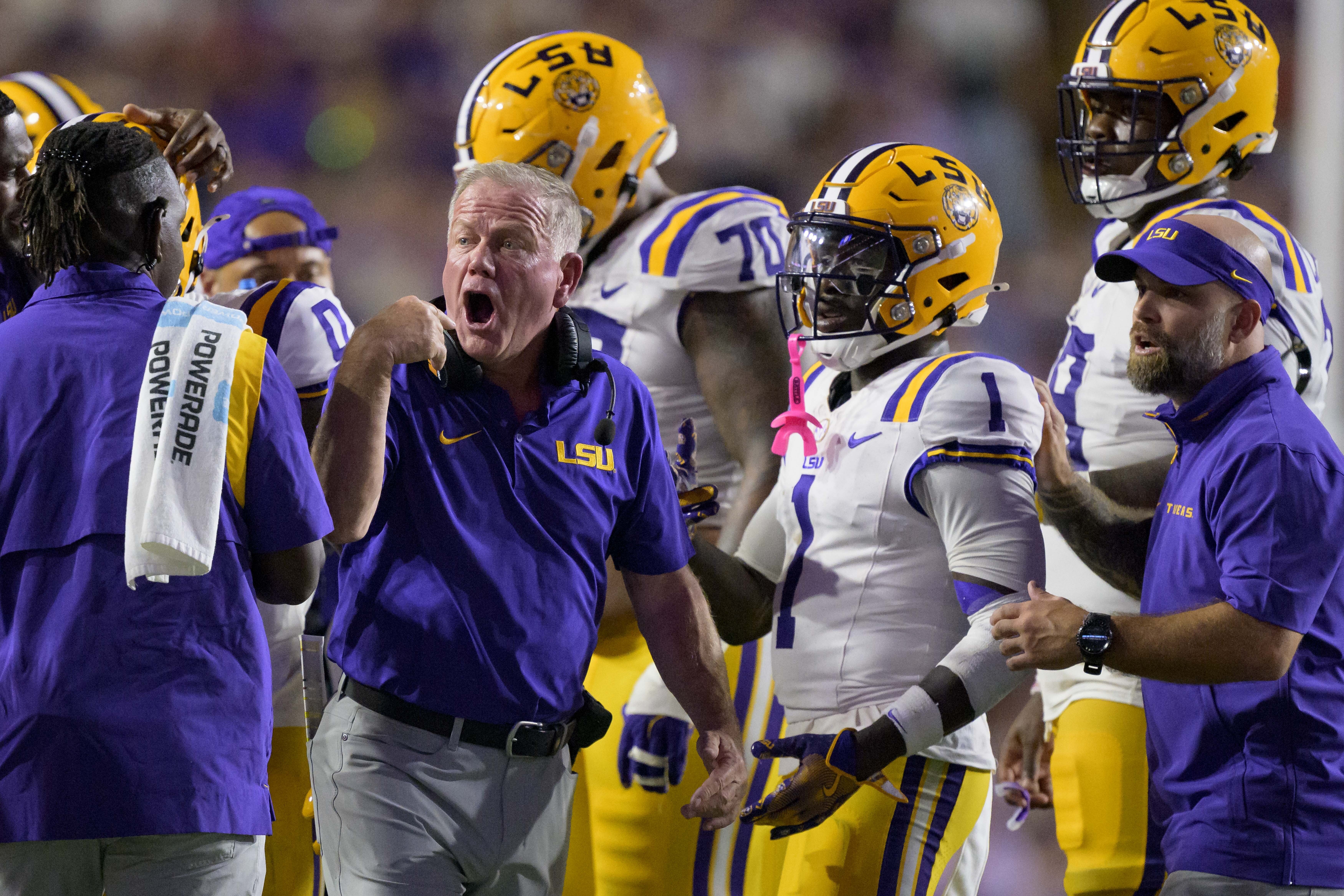 No. 8 LSU and No. 14 Texas A&M meet as SEC's last undefeated teams Saturday