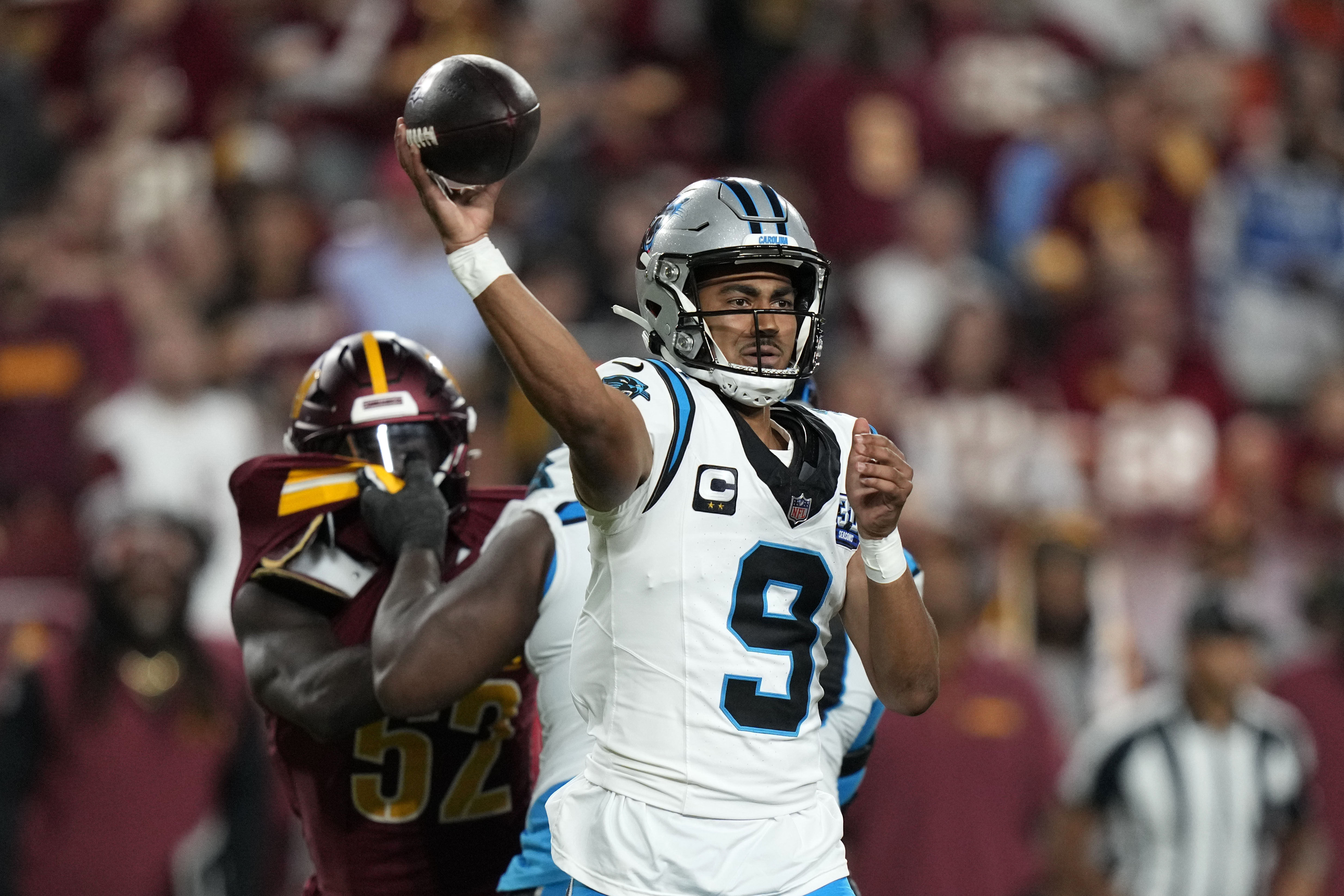 Bryce Young returns to the Carolina Panthers' lineup against a stingy Denver Broncos defense