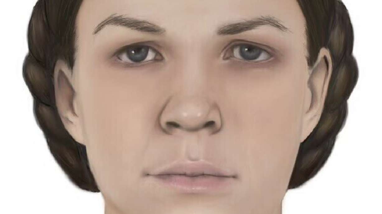 An artist's rendition of 17-year-old Esther Granger, who died in 1866. A property owner discovered her skull in the walls of a home he was renovating in Batavia, Illinois, in 1978. DNA samples prove the skull was Granger's.