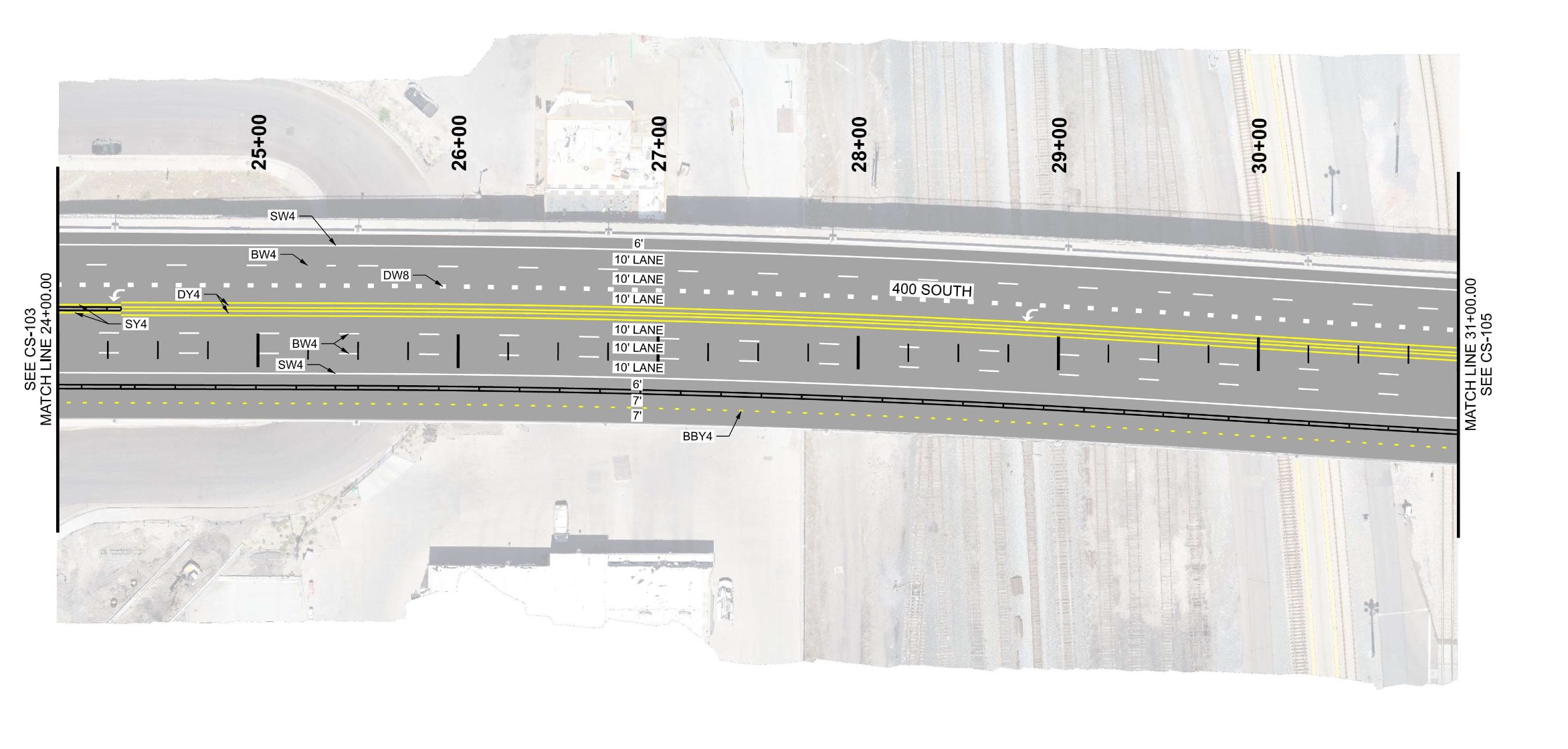 This graphic shows what the multiuse pathway would look like on the 400 South Viaduct bridge. Construction is expected to begin next year.