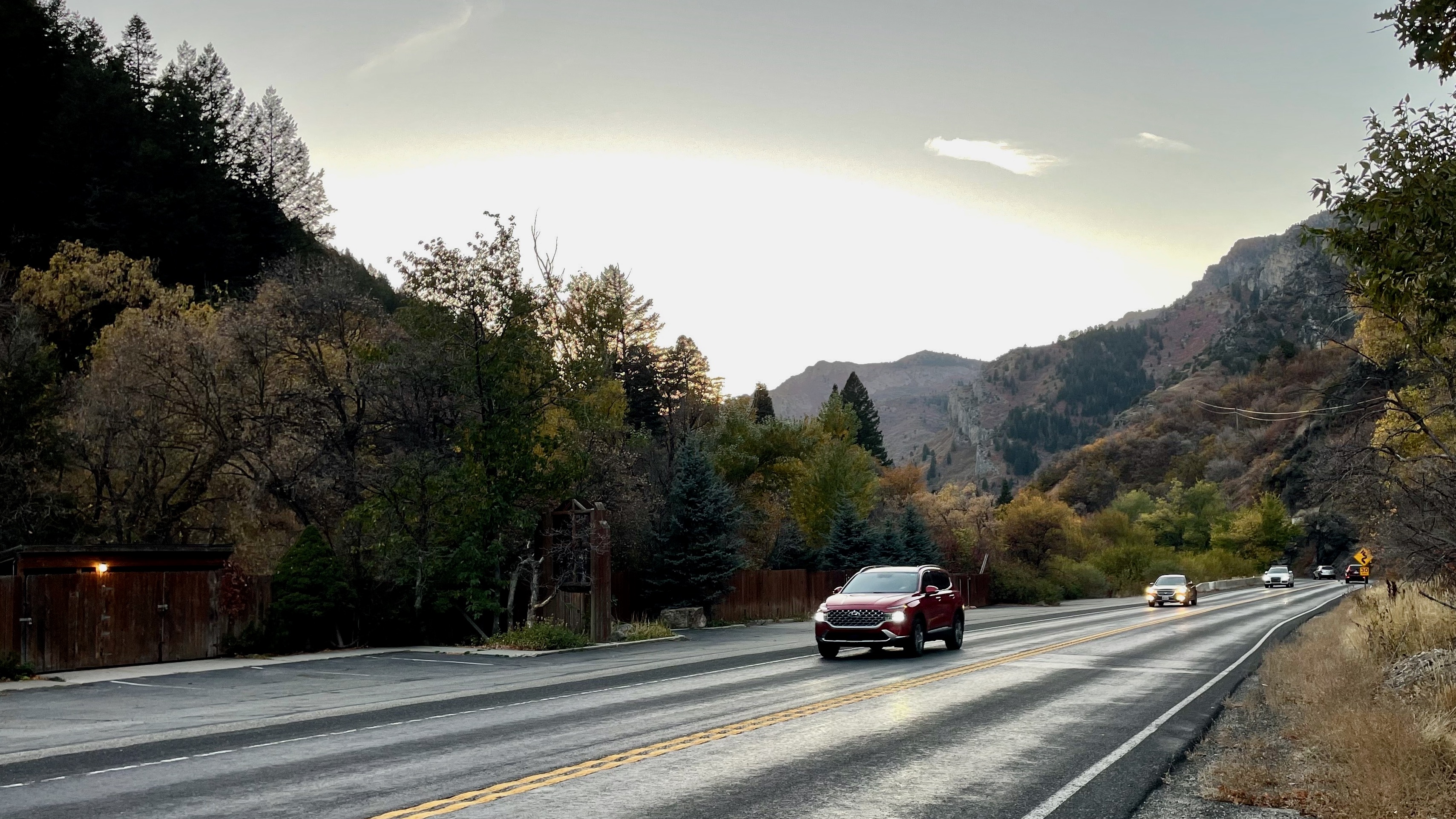 State Route 39 in the Ogden Canyon in Weber County, photographed Thursday.