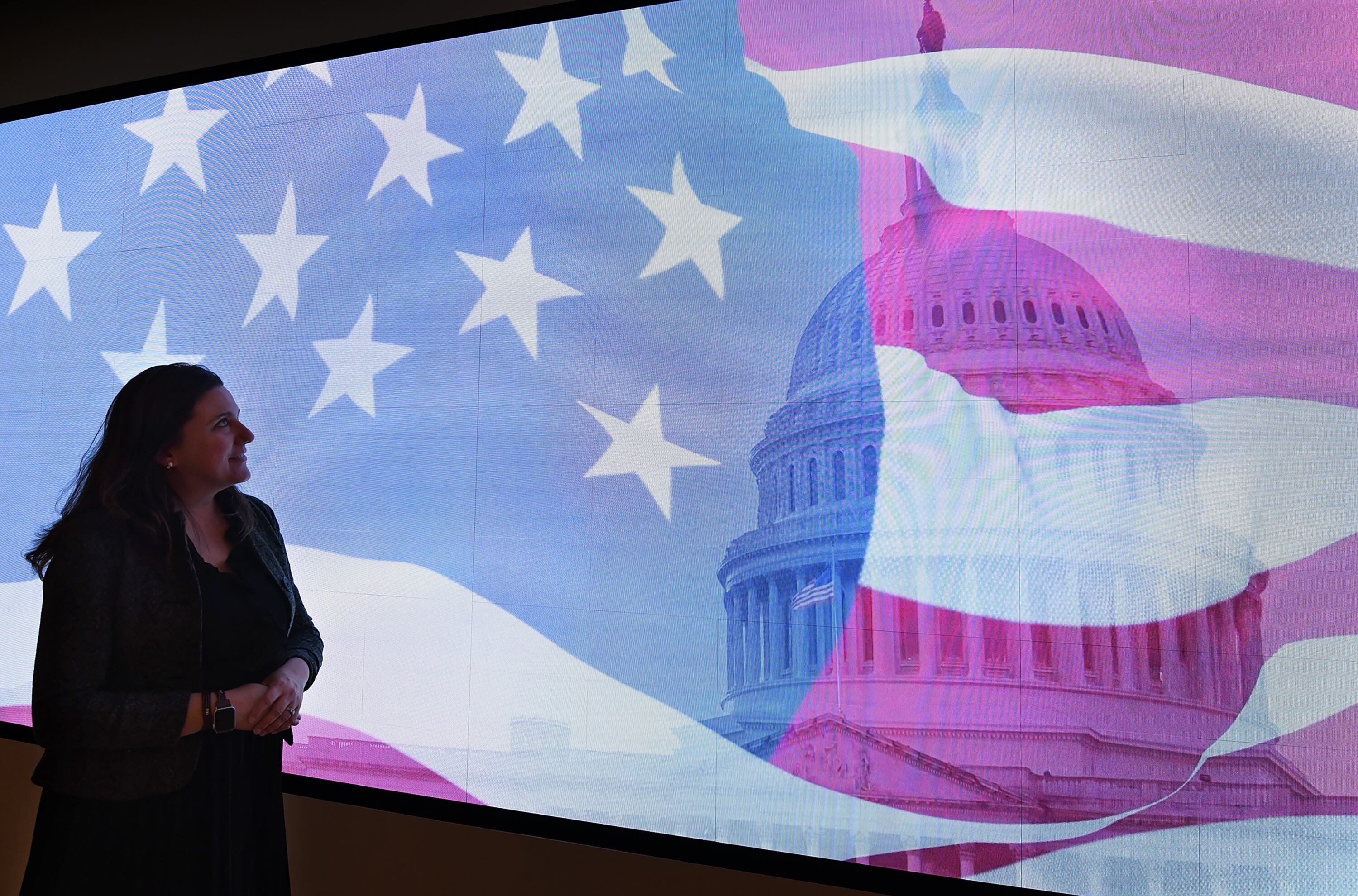 Valerie Smith Boyd, director of the Center for Presidential Transition, has her portrait made in Washington D.C., on Sept. 25.