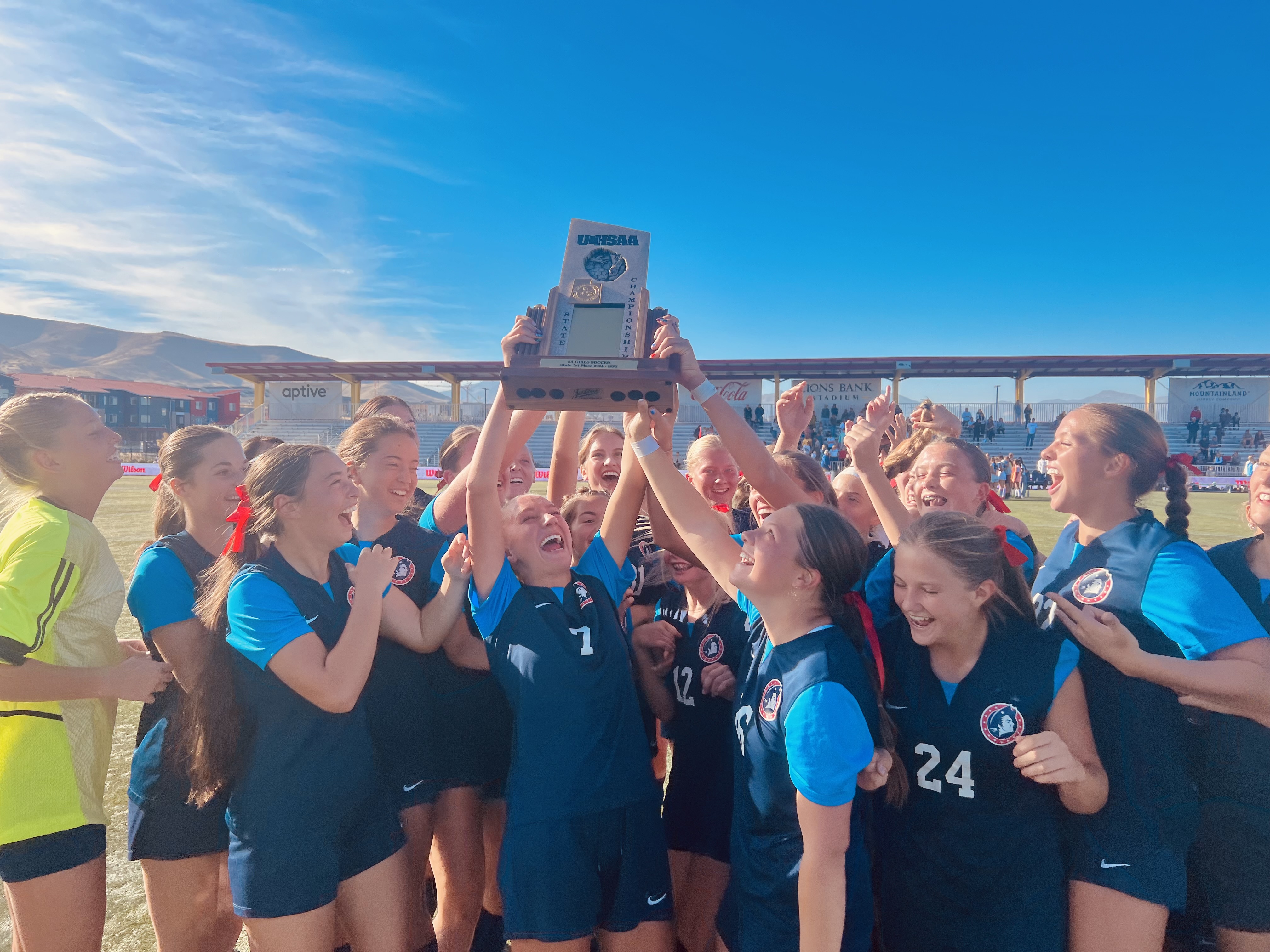 American Heritage shuts out Waterford to claim first 2A girls soccer state Championship.