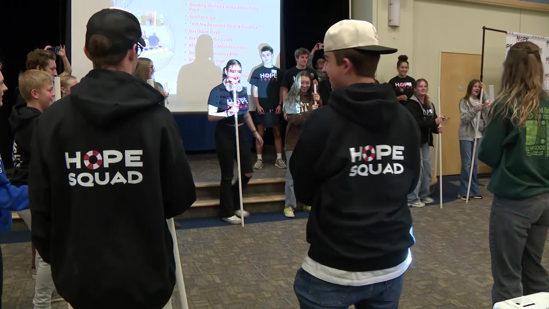 Utah students receive Hope Squad's mental health support training