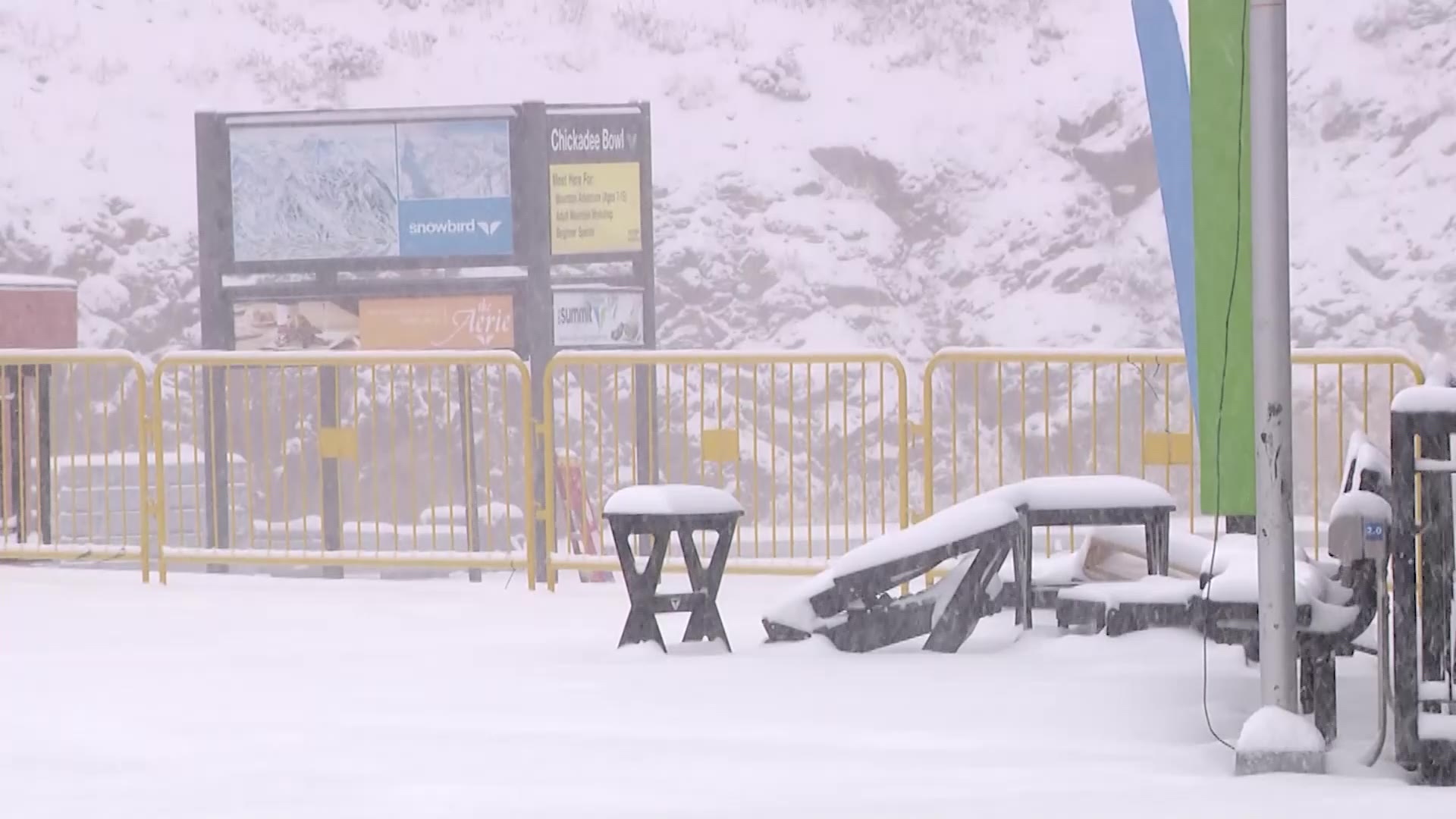 Ski resorts get change in weather as fresh powder falls in the higher elevations