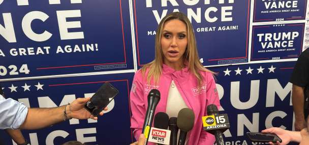 Trump's women's tour with Lara Trump, Sage Steele and Danica Patrick visits swing states
