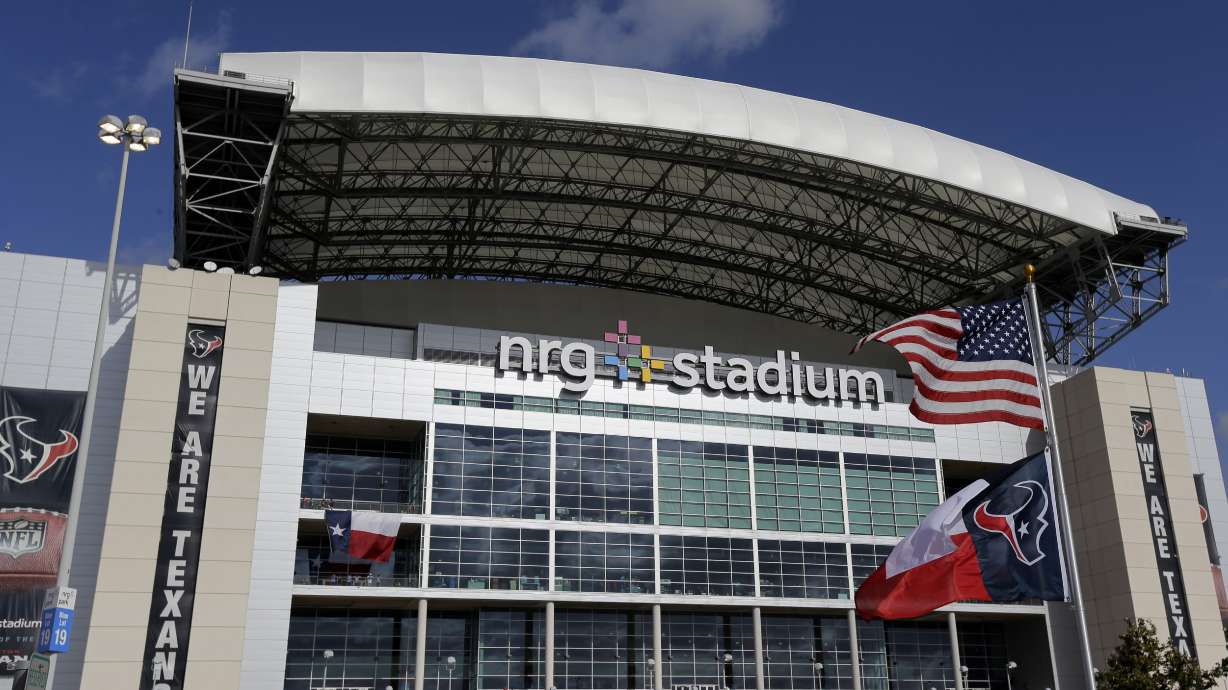 FILE - NRG Stadium is seen before an NFL football game between the Houston Texans and Tennessee Titans, Sunday, Nov. 30, 2014, in Houston.