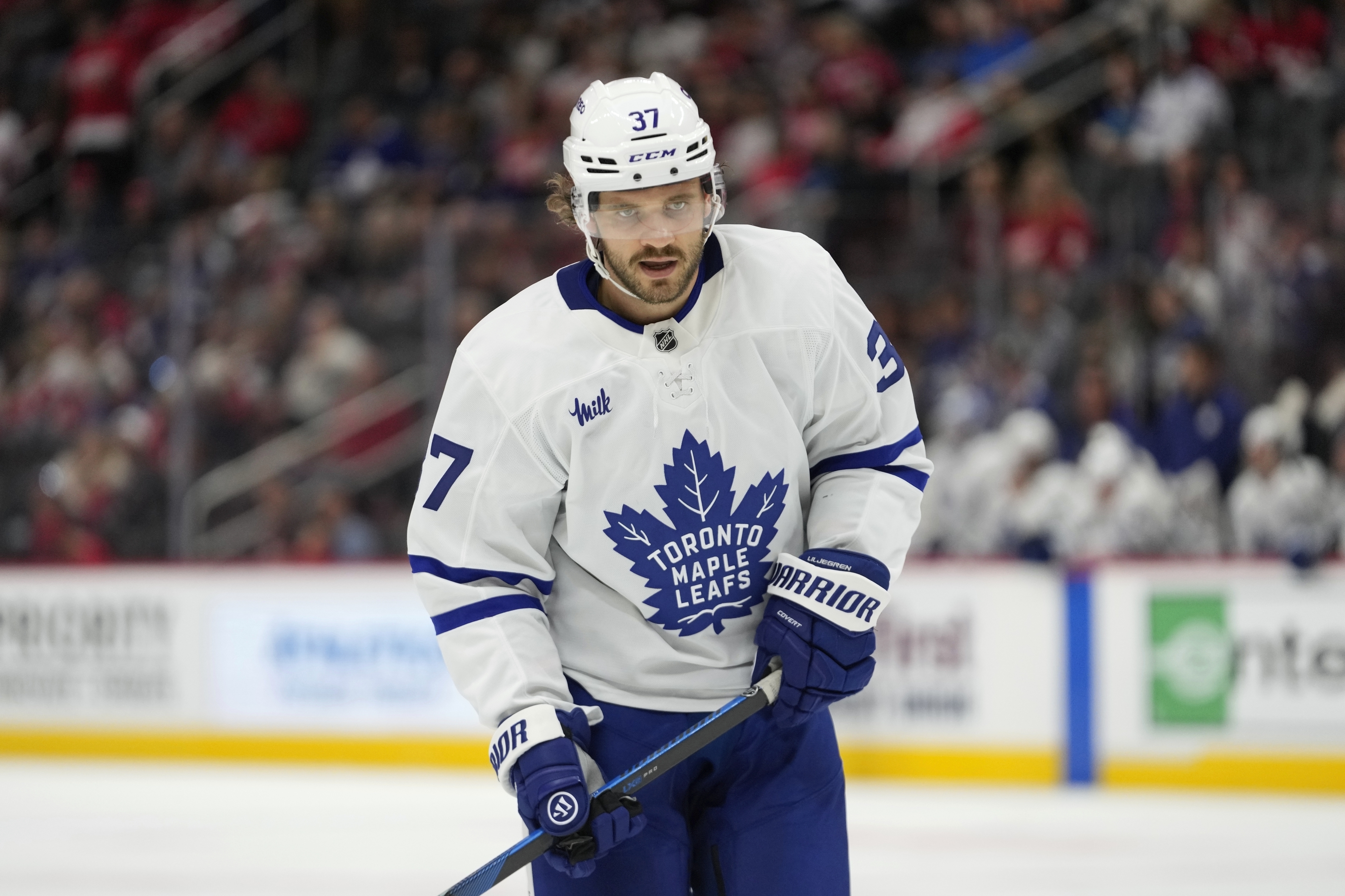 Sharks acquire defenseman Timothy Liljegren in a trade with the Maple Leafs