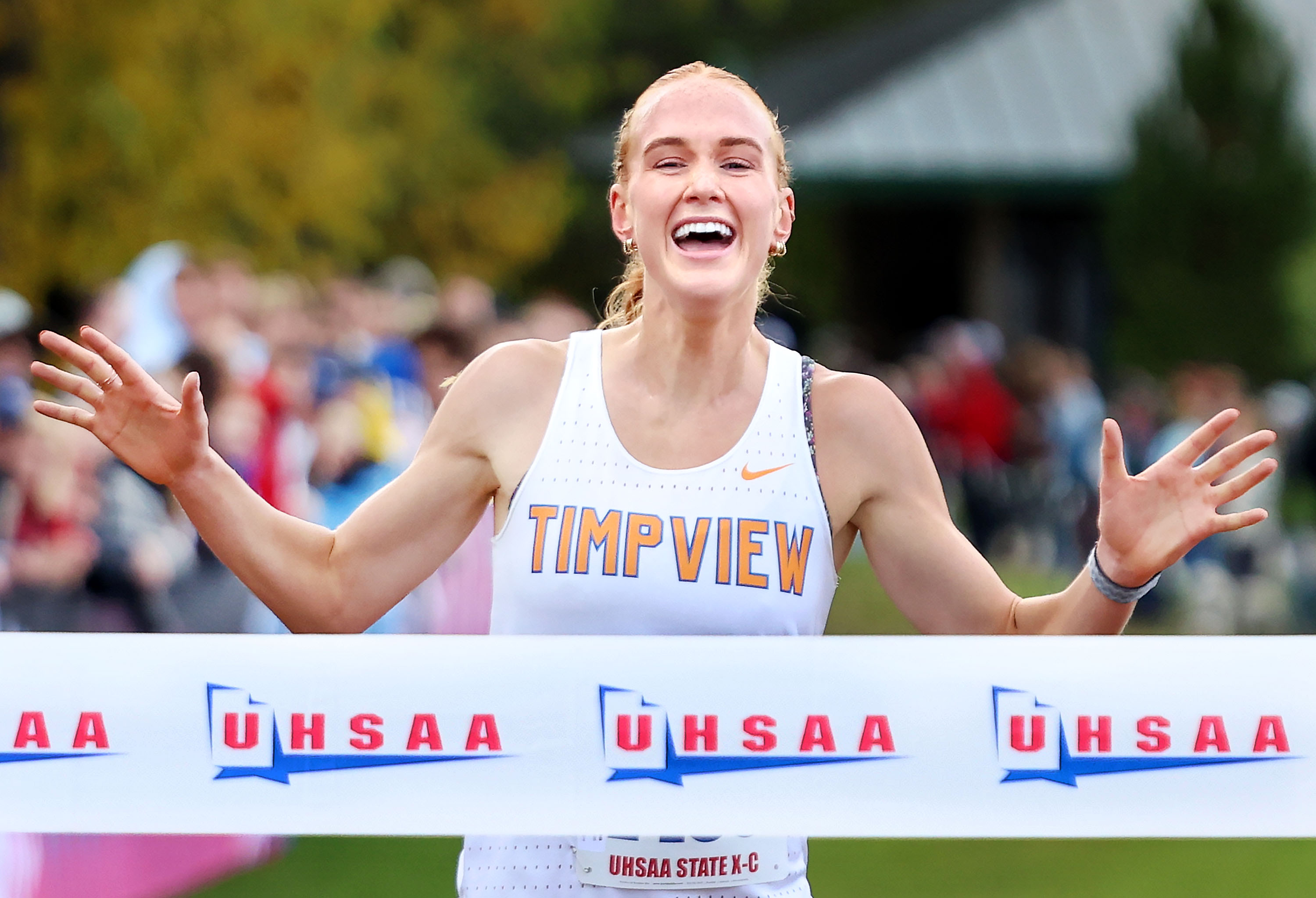 5A state cross country: BYU commit Jane Hedengren rolls as Timpview repeats for girls title