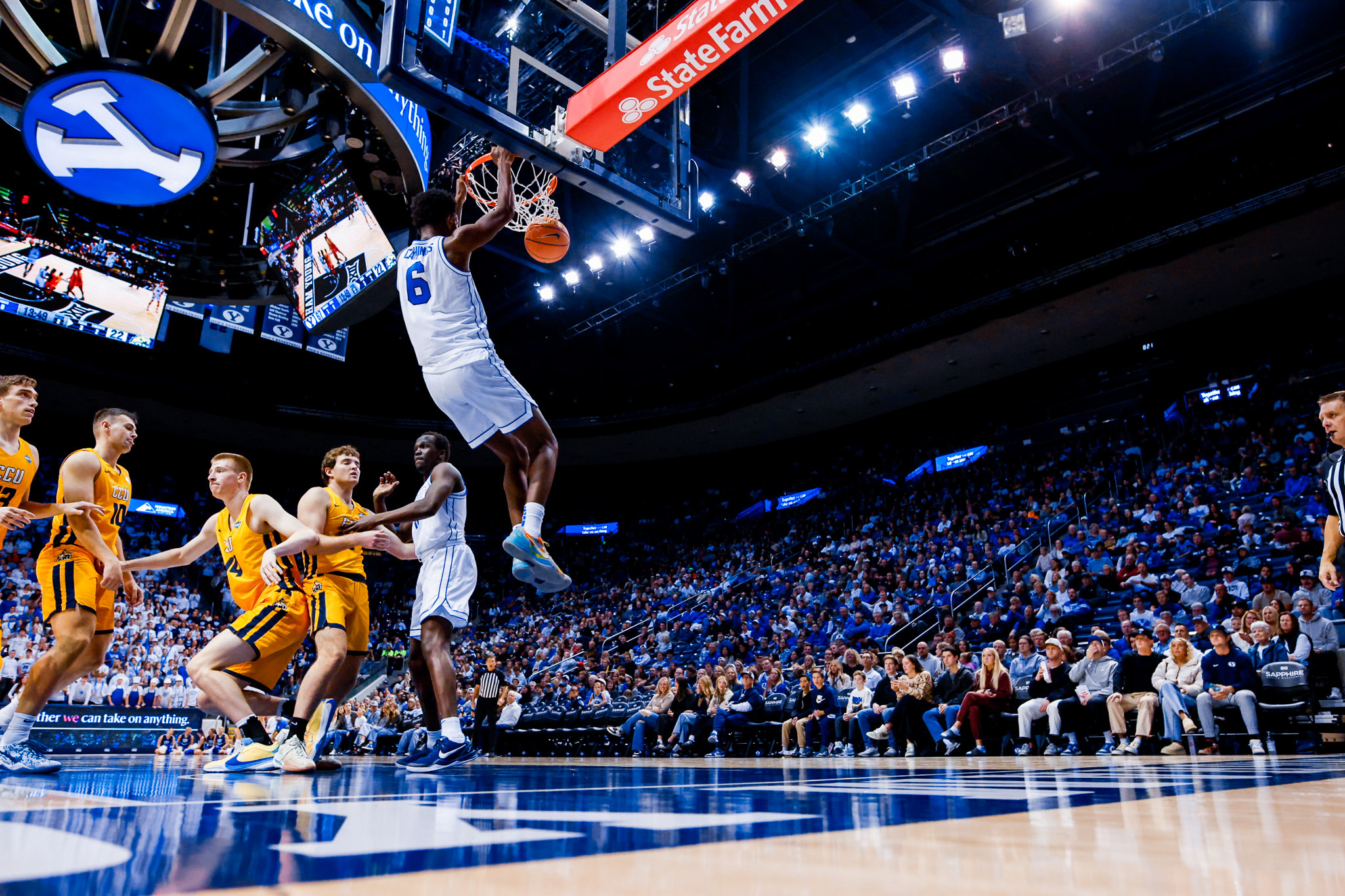 Catchings fire: 4-star freshman lights out in BYU basketball's exhibition win