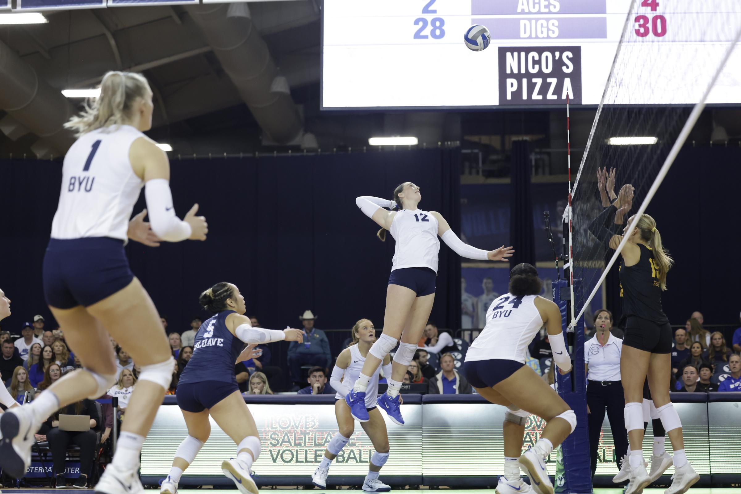 No. 20 BYU women's volleyball drops 3rd straight to No. 13 Arizona State