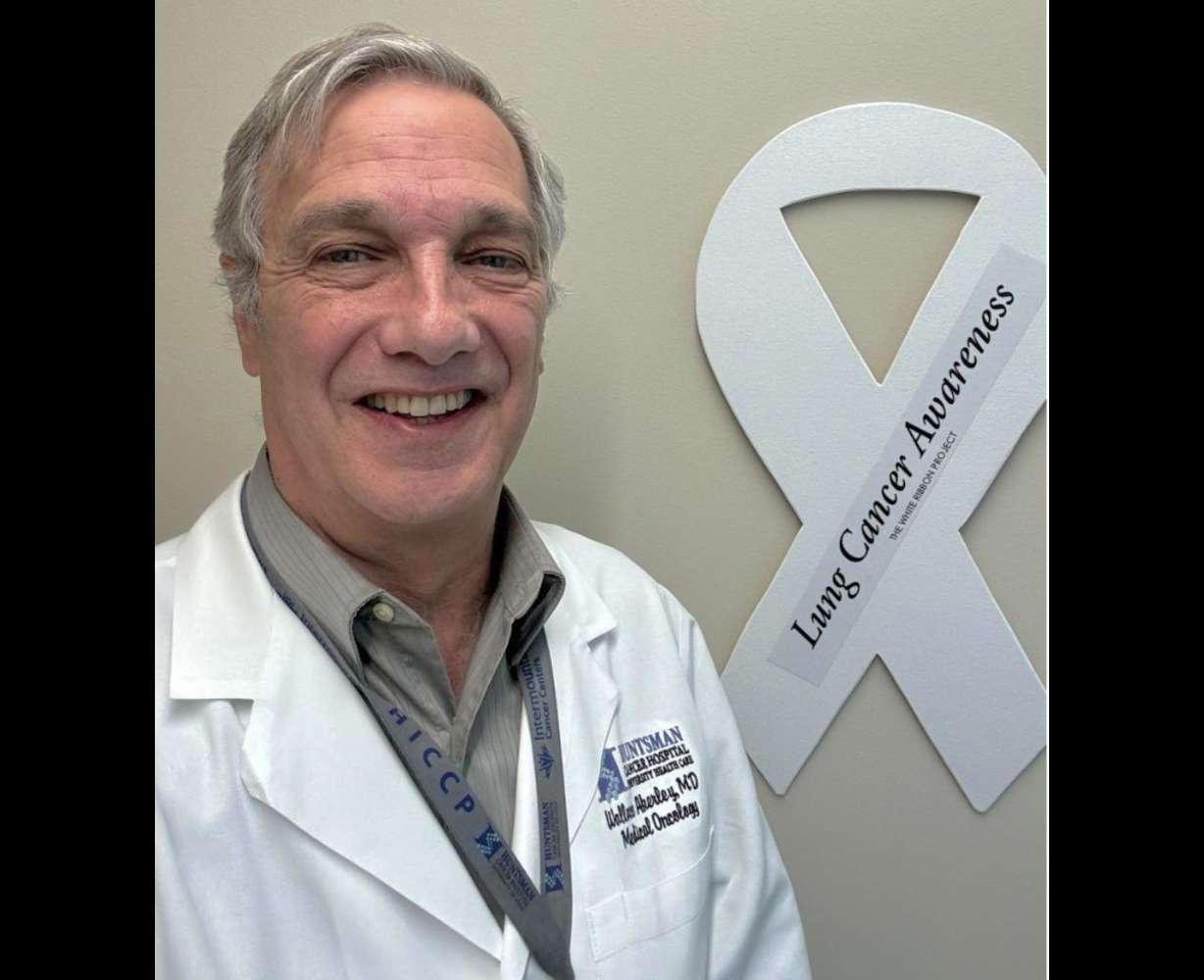 Dr. Wallace Akerley, medical oncologist at the Huntsman Cancer Institute