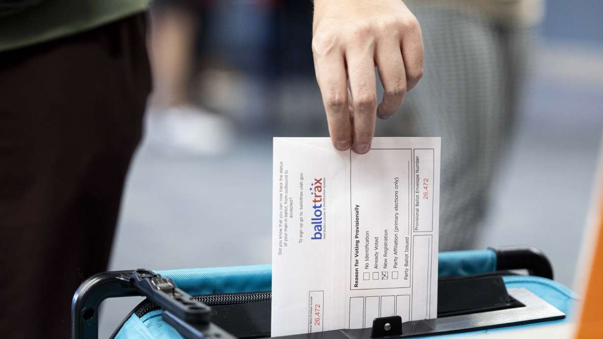 A study paid for by the Utah Legislature found "no evidence of significant or widespread fraud" in Utah elections and found no increase in voter fraud when states switch from in-person voting to mail-in voting.
