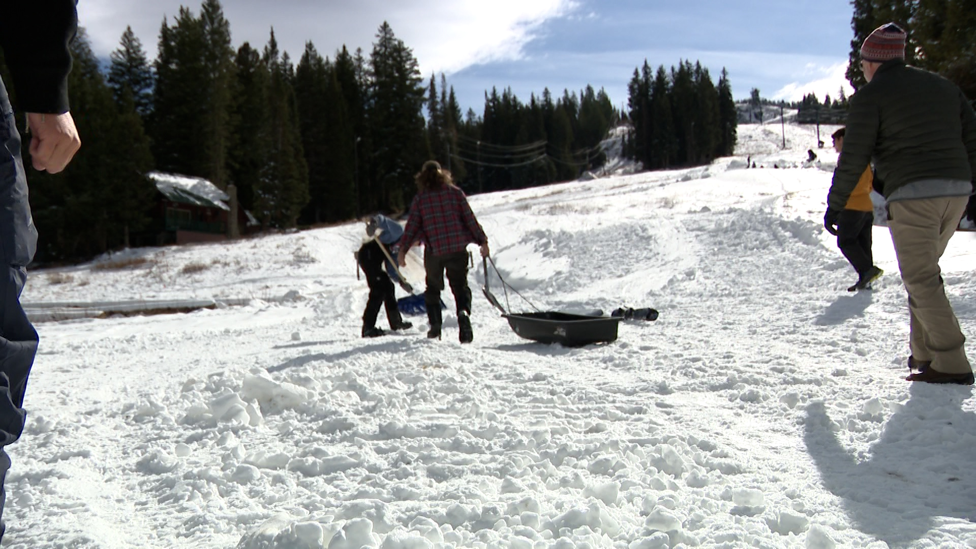 Snow-lovers get excited about incoming winter storm