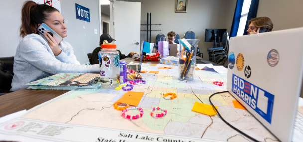 Democratic activists try to alter Utah's red landscape