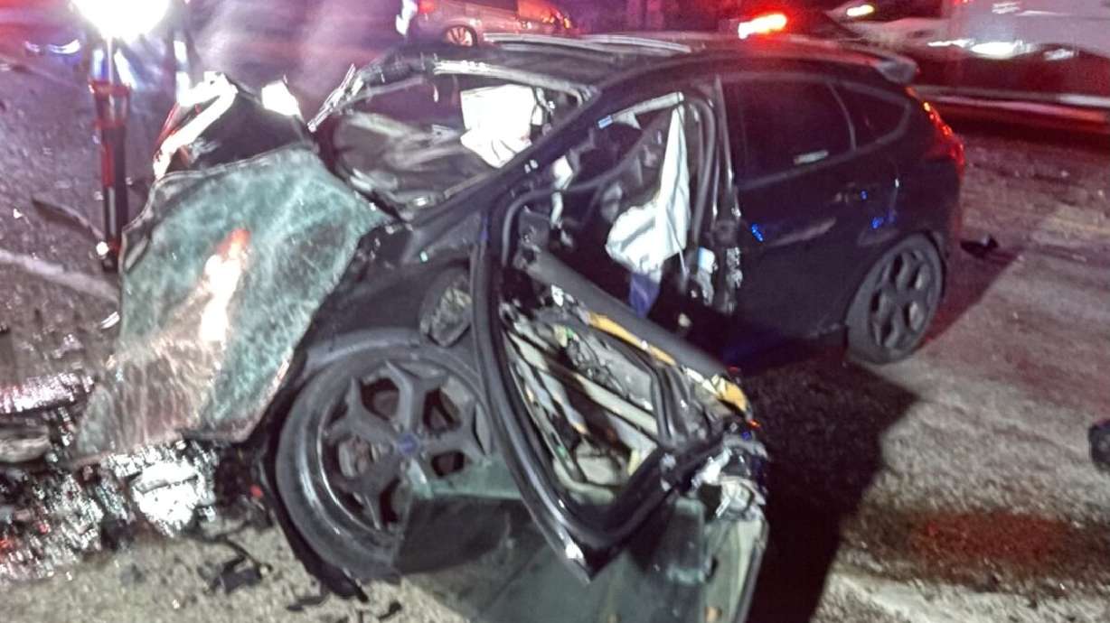 A driver was killed in a head-on collision in Farr West on Monday, according to the Utah Highway Patrol.