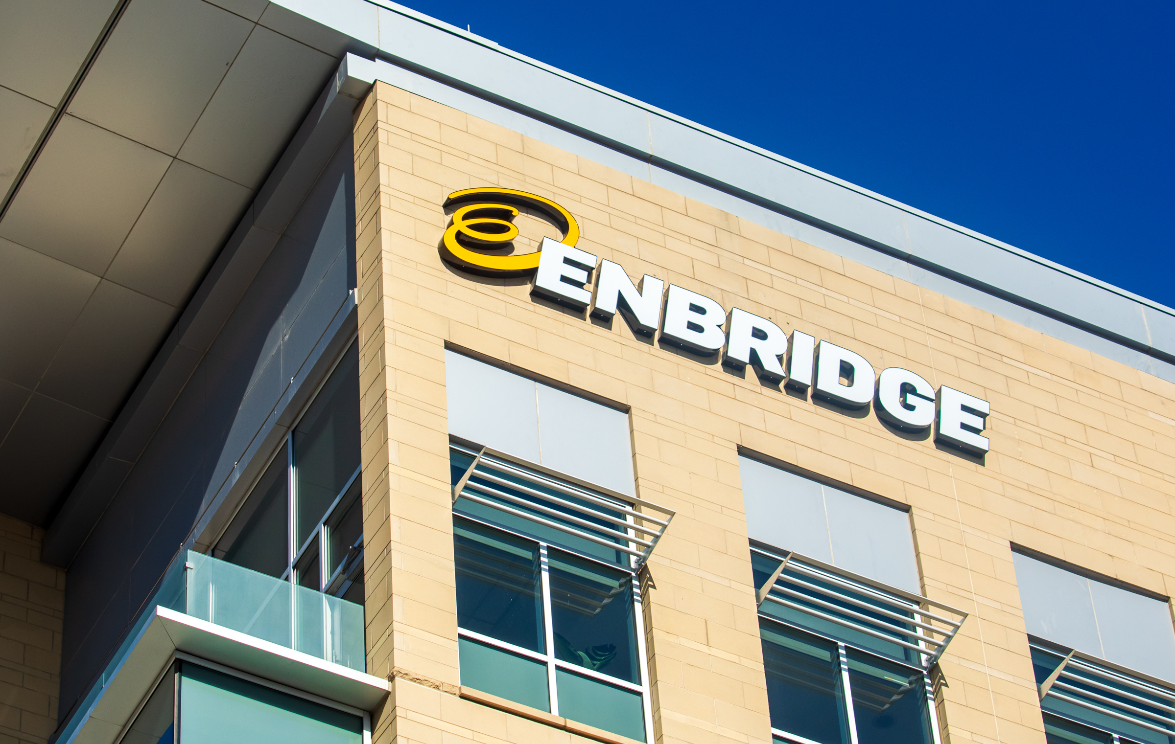 The exterior of the Enbridge Utah headquarters is pictured on Monday. The natural gas provider cut customer rates again last week.