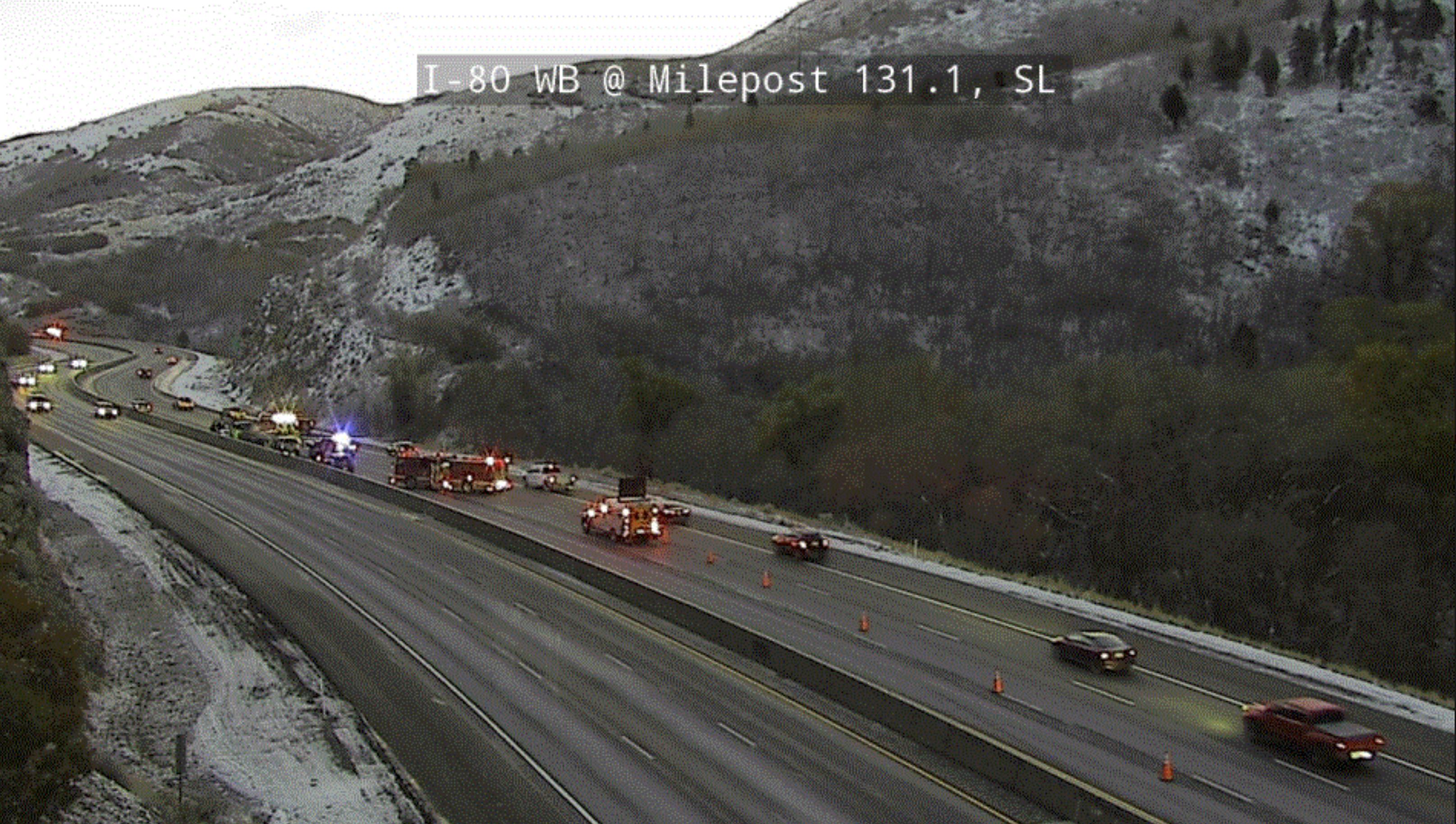 Multiple crashes on I-80 in Parleys Canyon have led to significant traffic delays for eastbound commuters Wednesday morning.