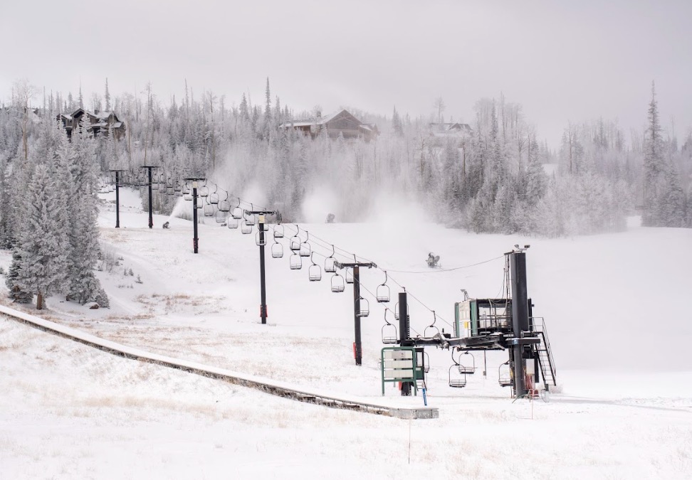 Brian Head Resort is pictured on Wednesday. The resort and Solitude Mountain Resort are scheduled to open on Friday, marking the beginning of Utah's 2024-25 ski season.